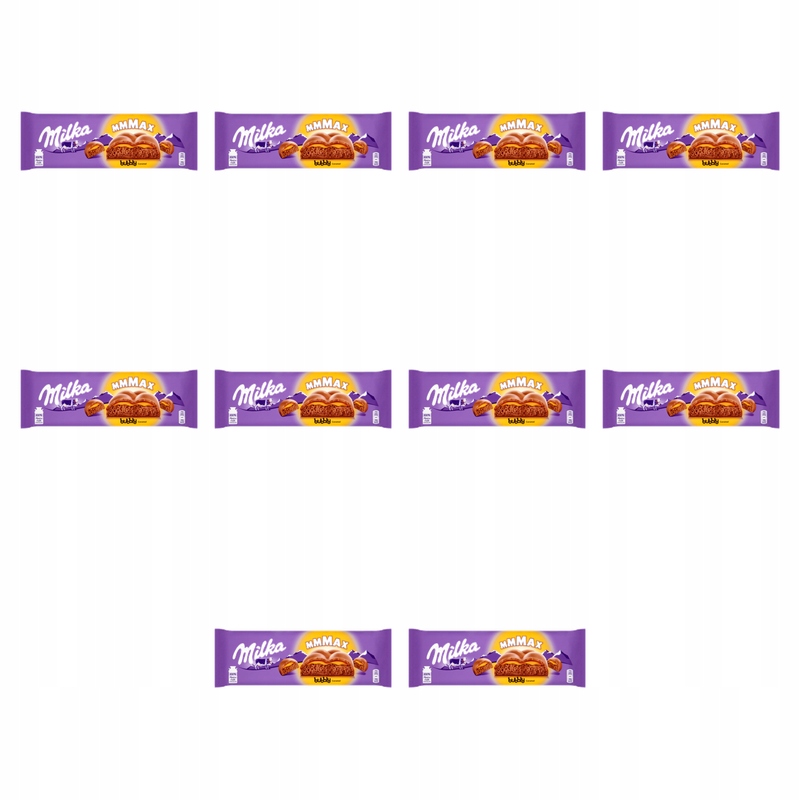 Milka Bubbly Caramel 250g X10