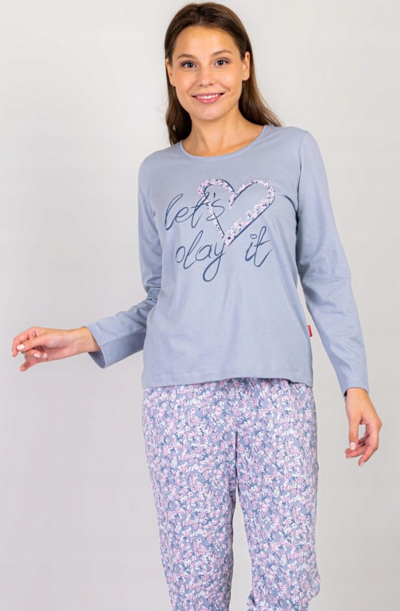 MUZZY Piżama damska LET’S PLAY IT R: 1XL