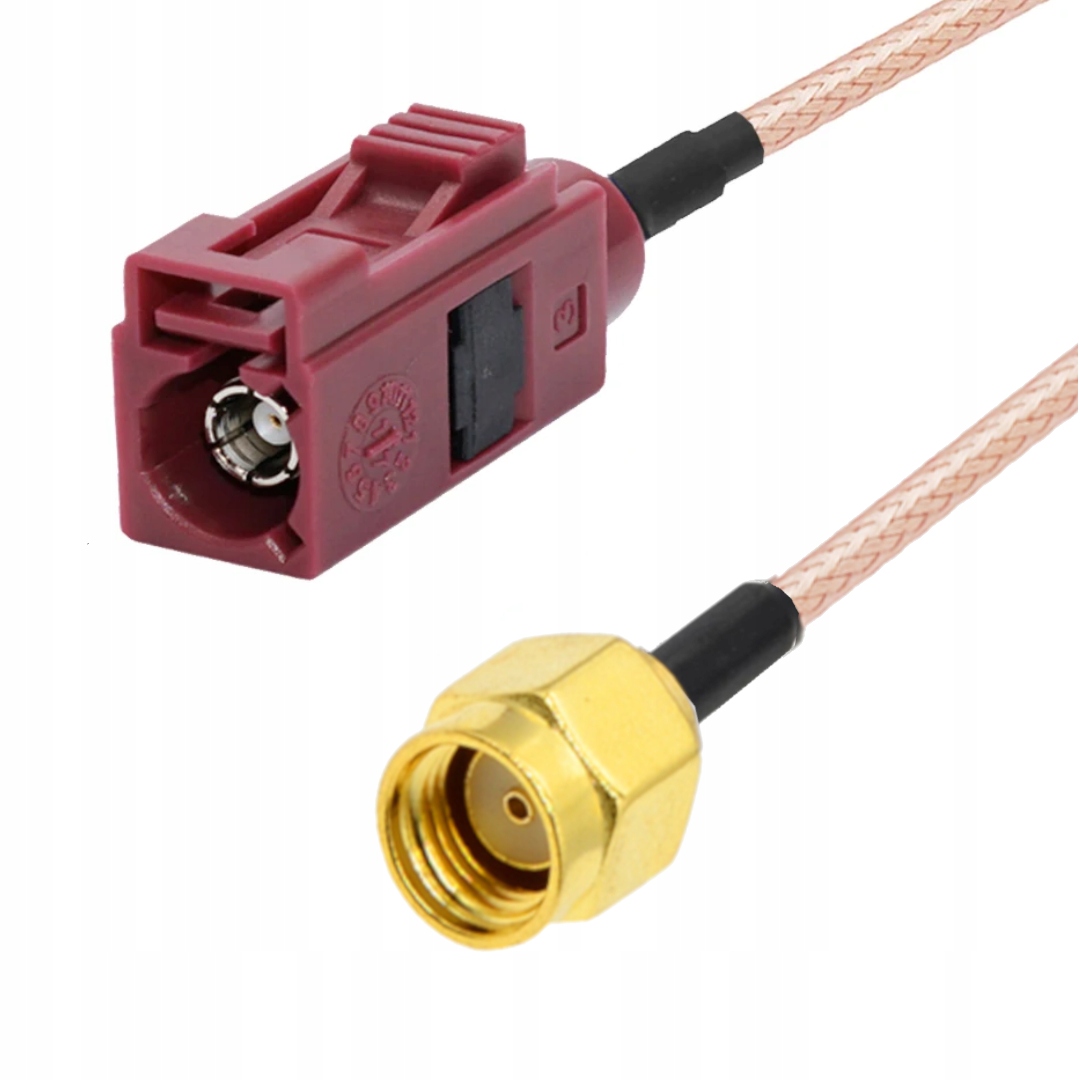 Pigtail Fakra D zásuvka Sma-rp konektor RG316 5 m