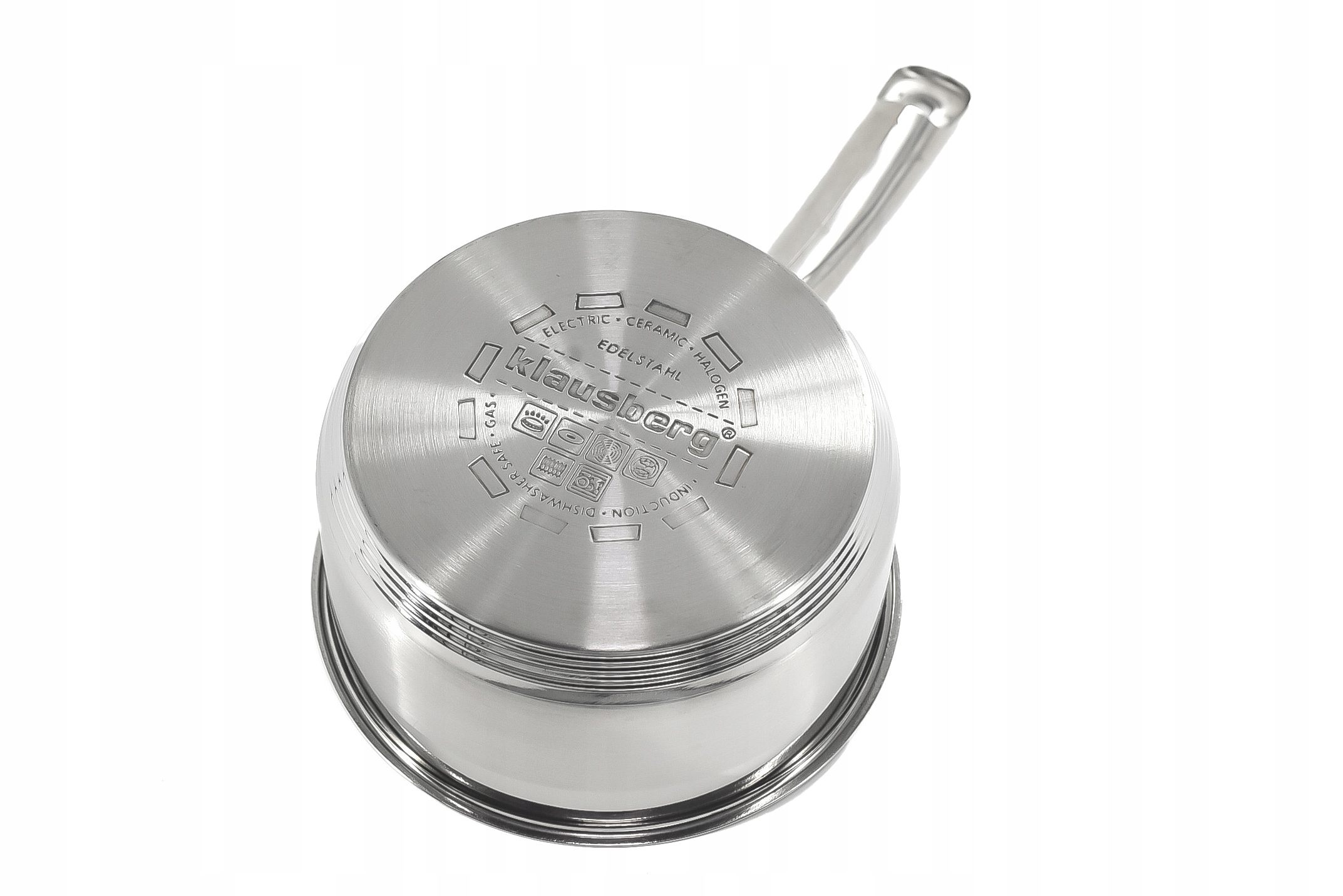 RONDEL Z POKRYWKĄ STALOWY RONDELEK Z POKRYWKĄ 1,5L Pojemność 1.5 l