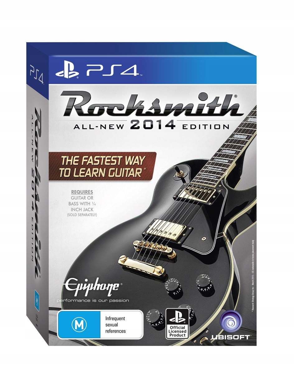 

Gra Rocksmith 2014 Kabel Do Gitary PS4