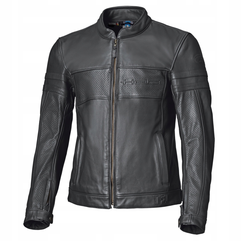Kožená Motocyklová Bunda Held Summer Ride 2 Čierna (52)