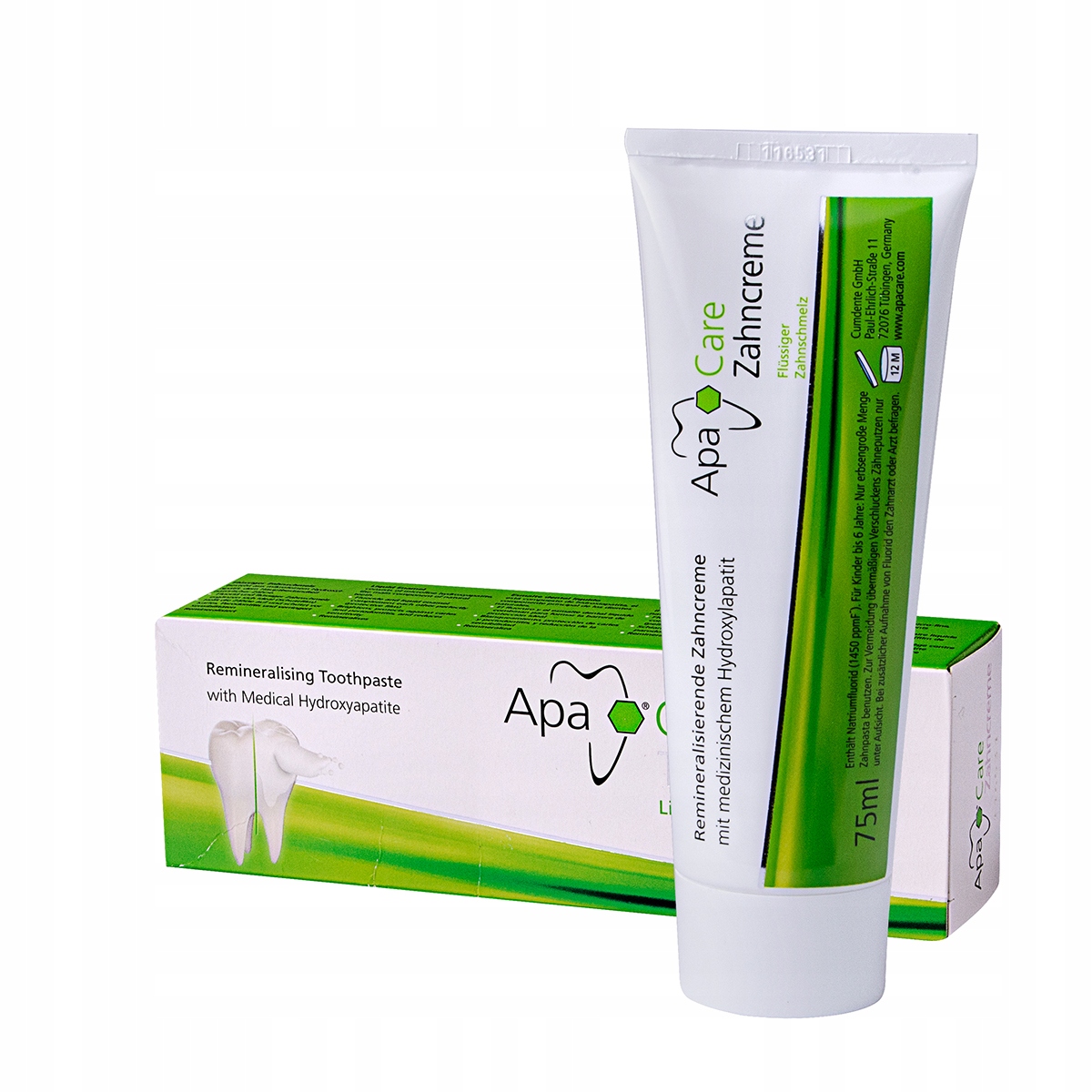 

ApaCare Zahncreme 75 ml pasta Na Próchnicę