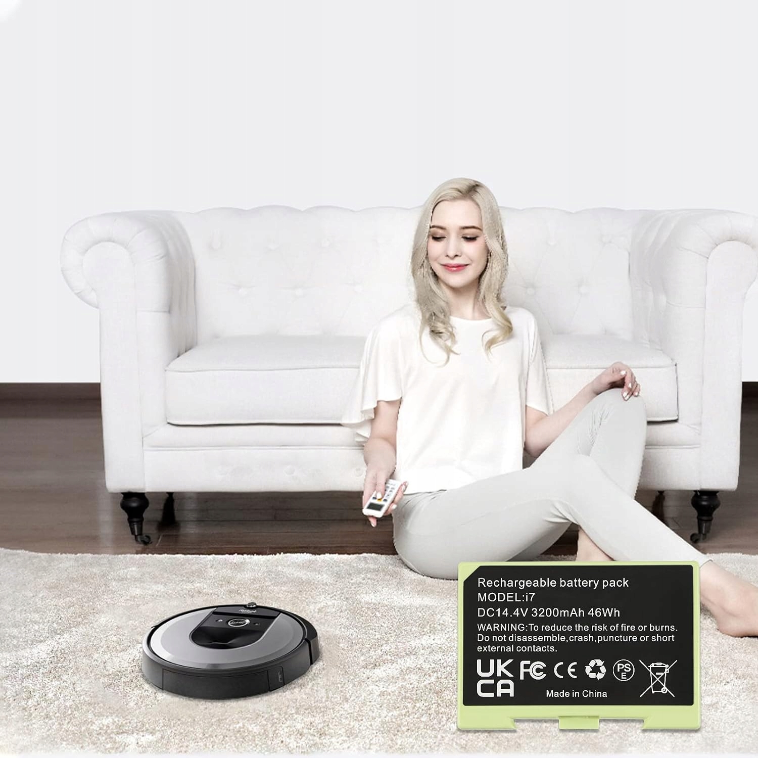Bateria do iRobot Roomba i7 i7 e5 e6 Rodzaj oryginał