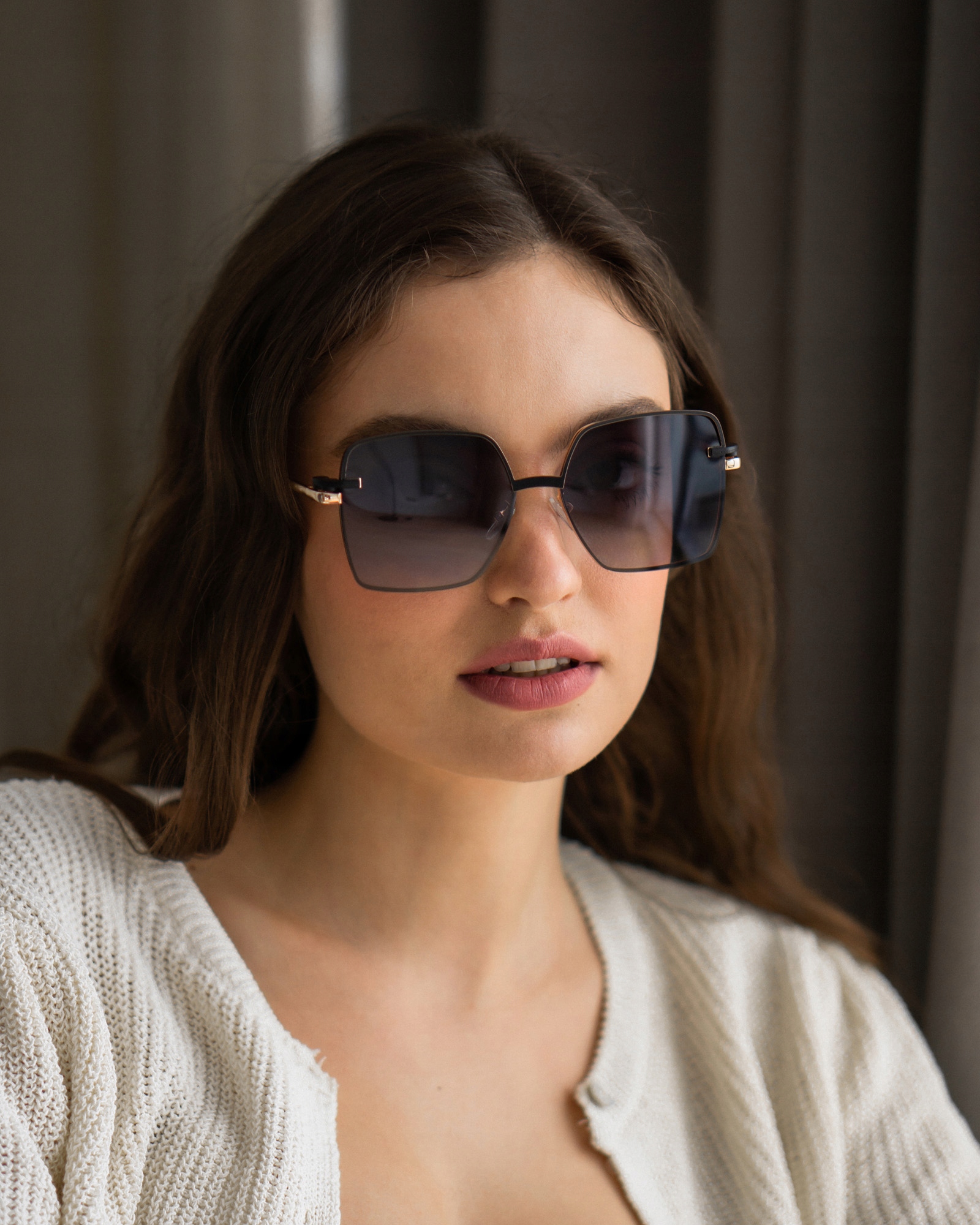 OKULARY ZERÓWKI NAKŁADKA MAGNETYCZNA + POLARYZACJA Model MIA