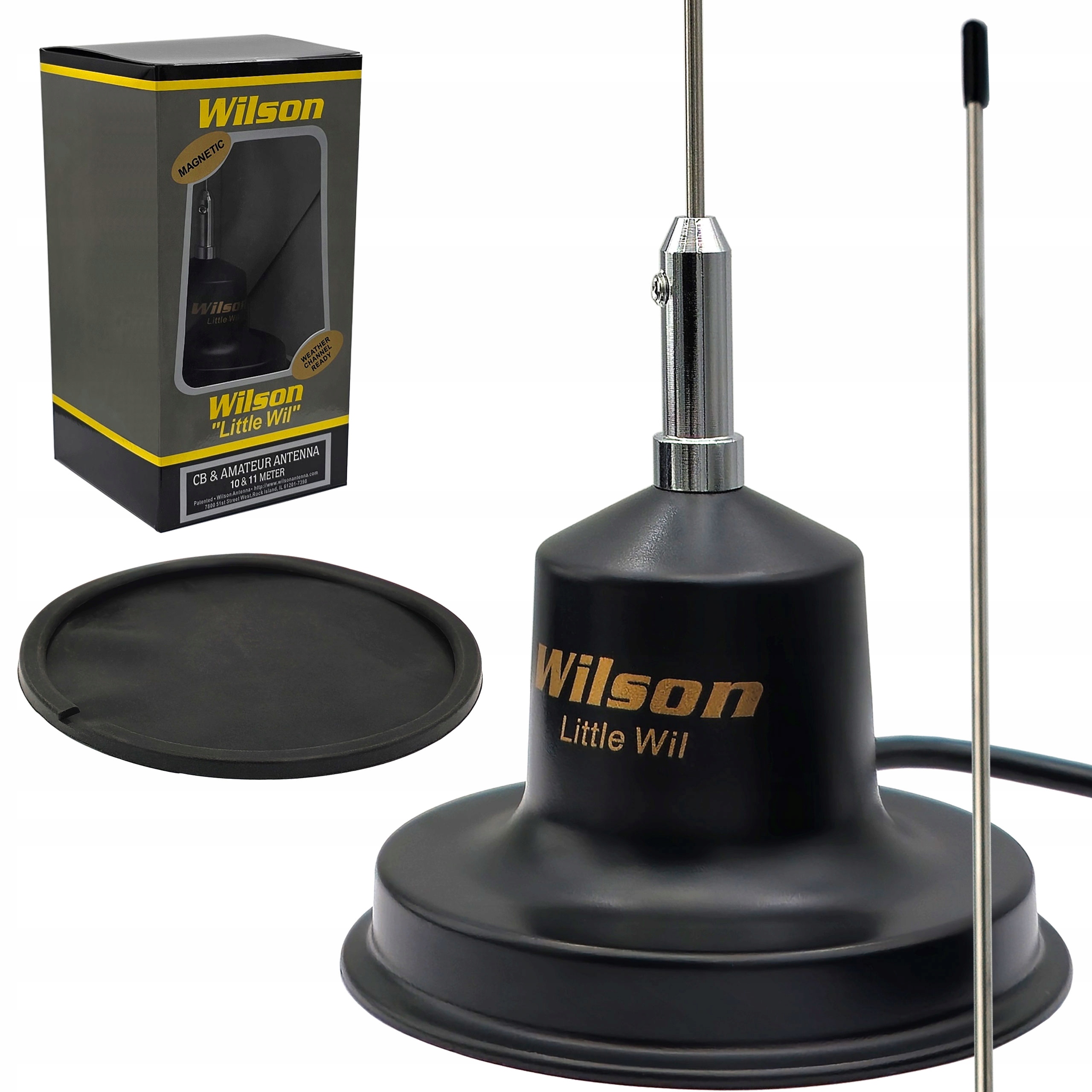 Anténa Cb Wilson Little Will magnetická 95 cm diskrétní, účinná, jemná