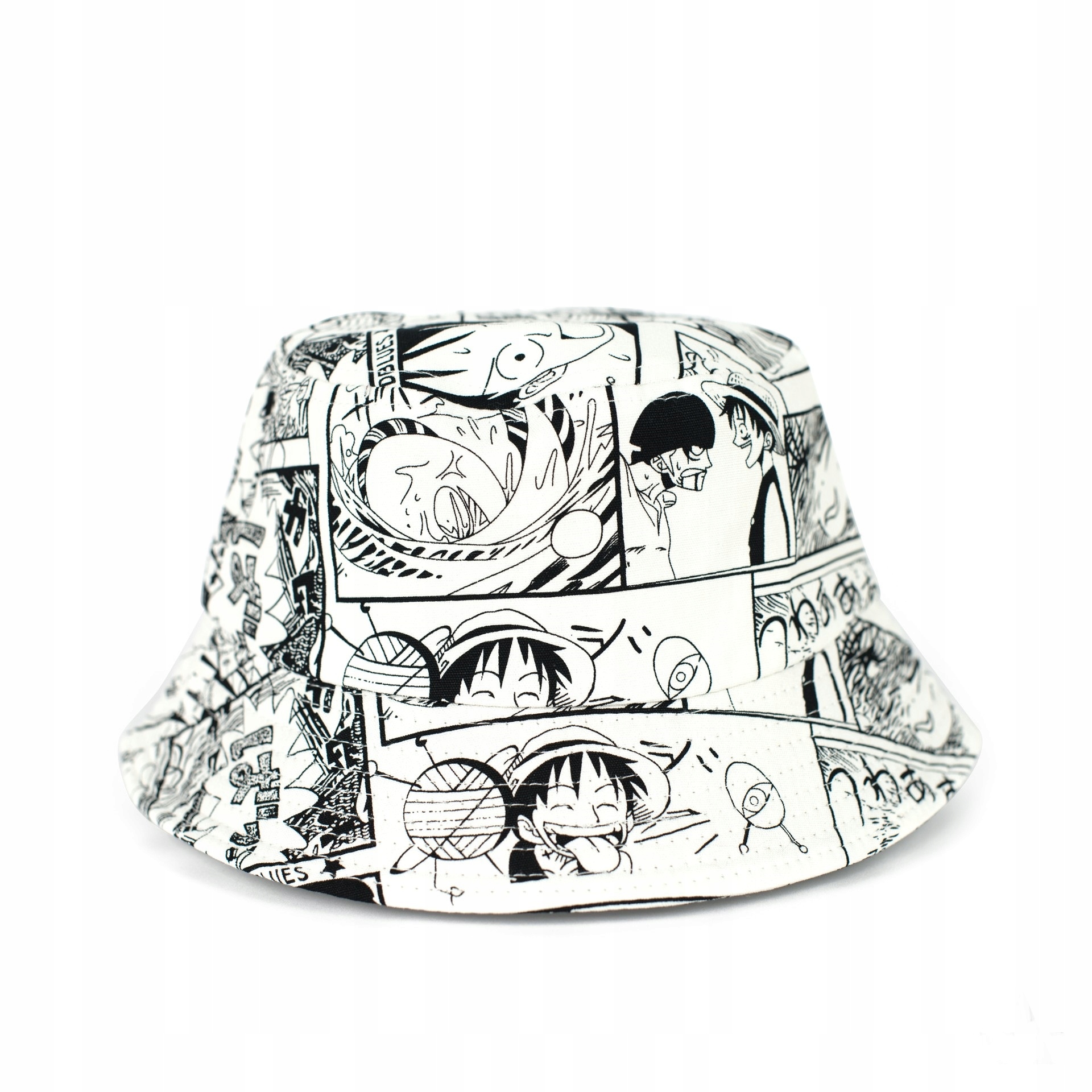 

Letni kapelusz rybacki print bawełna 53-55 cm -K41