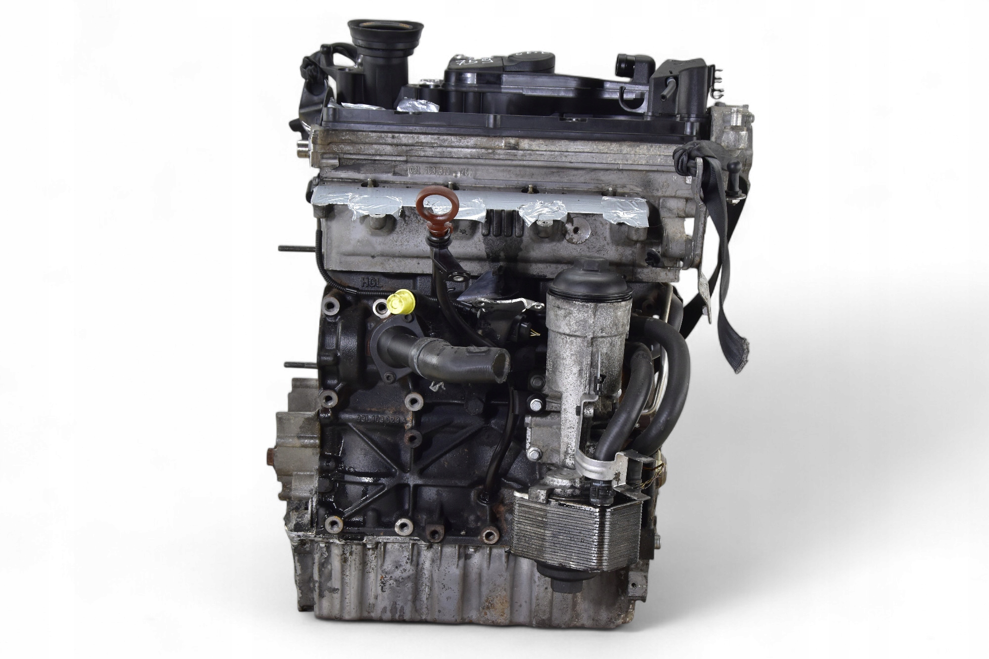 engine PASSAT B6 GOLF VI JETTA III YETI 2.0 TDI CBD @ POMIAR KOMPRESJI @
