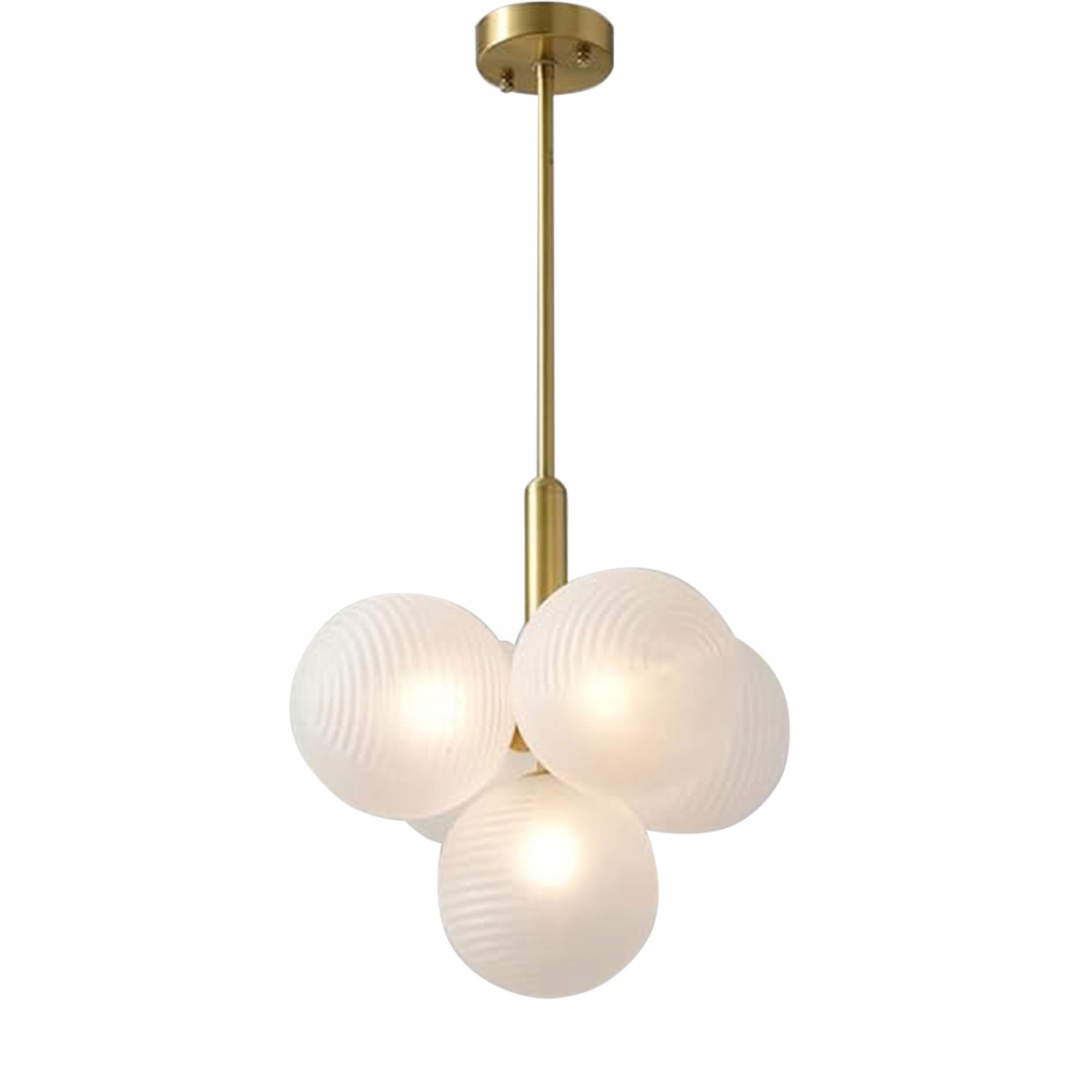 Lampa APP1574-5CP Zlatá Matná