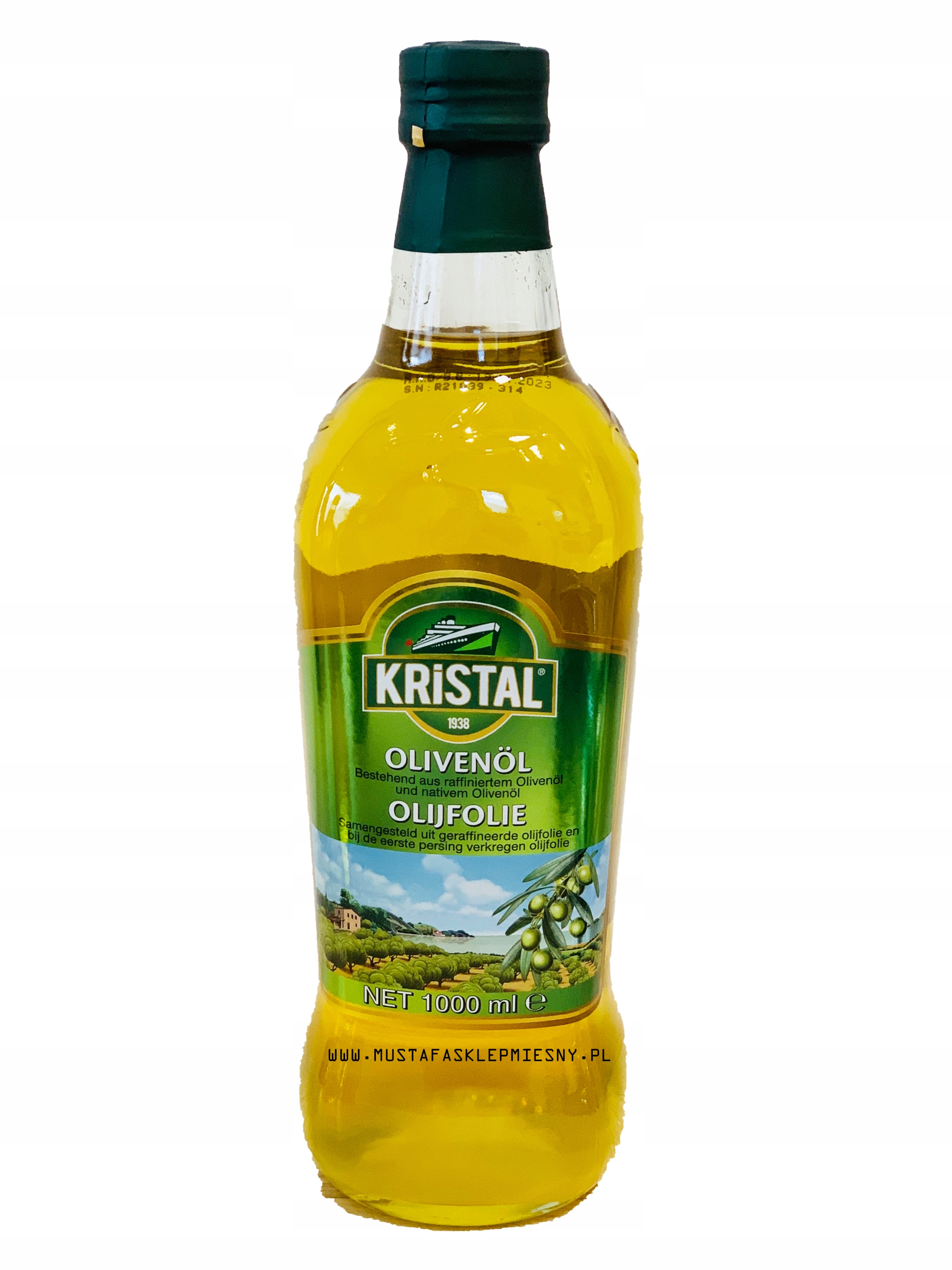 Levně Pure olivový olej (rafinovaný) Kristal 1000 ml