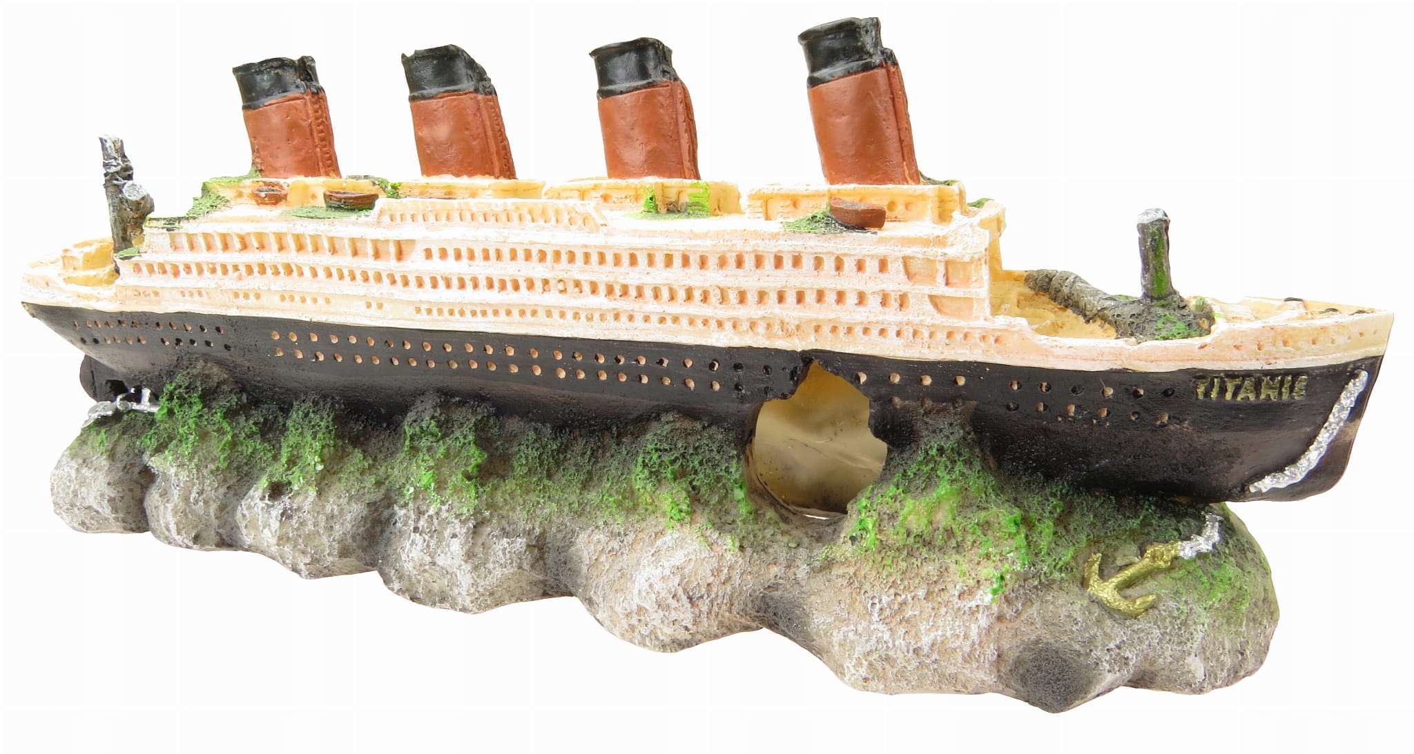 

Aqua Della Titanic Wrak Statku Z Napowietrzaniem