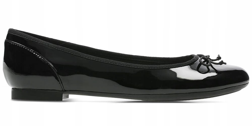

Baleriny Clarks Couture Bloom czarne lakierki 36