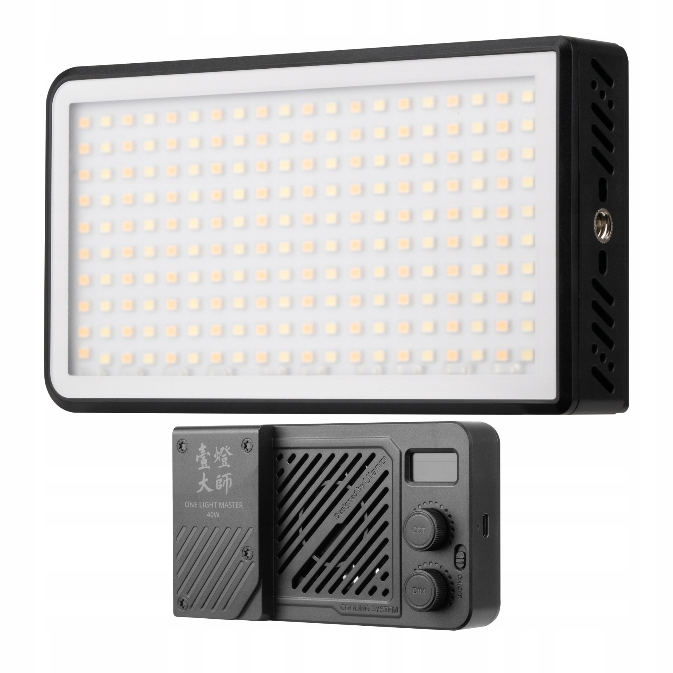 Ulanzi LM-P40 Lampa Led Fotograficzna Oświetlenie 2700-6500K 5000 Mah Usb-c