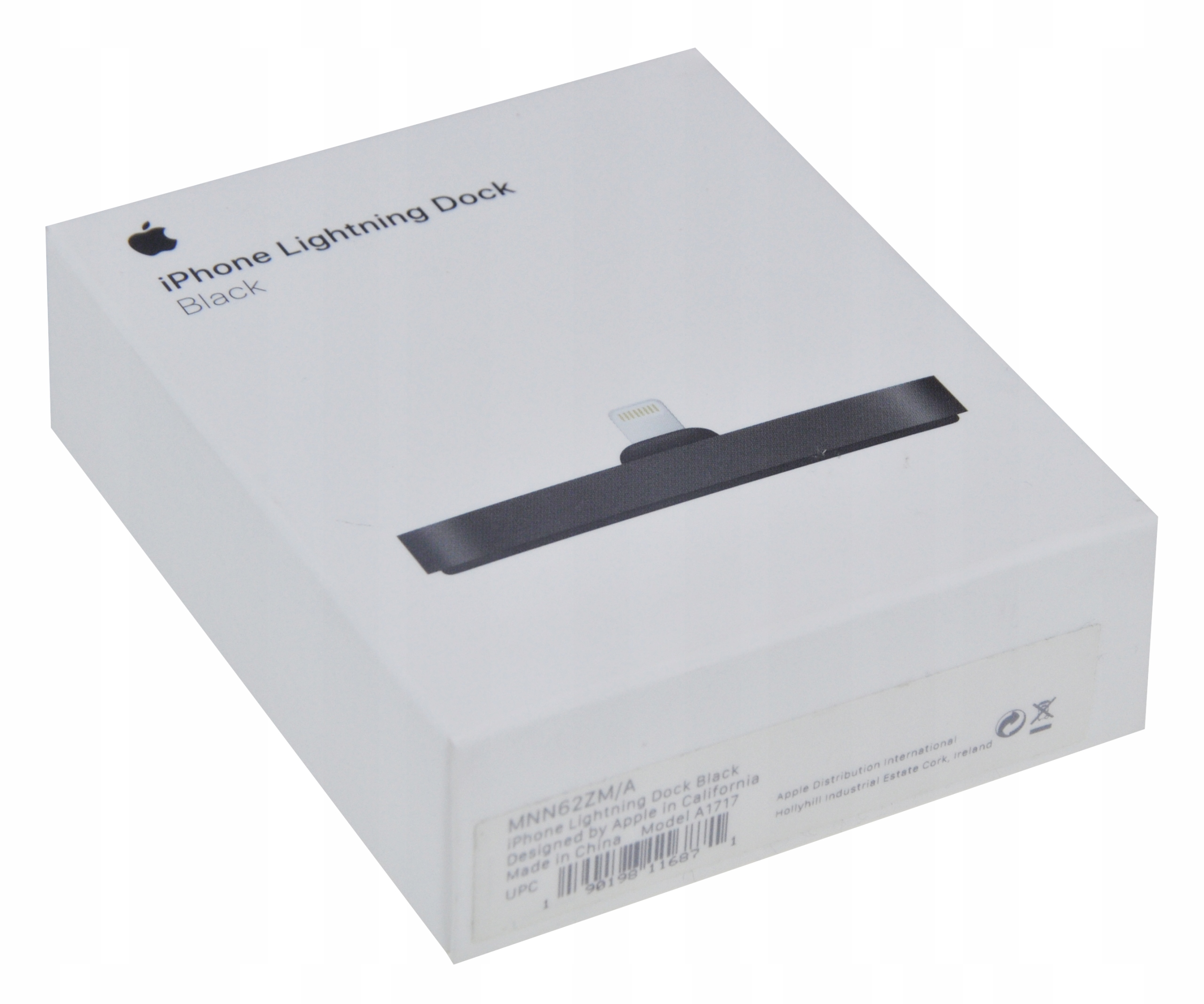 Stacja dokująca APPLE Lightning Dock do iPhone nowa czarna Stan opakowania oryginalne