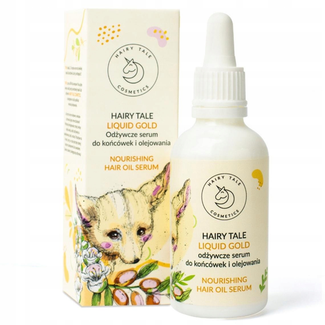 

Hairy Tale, Liquid Gold, Odżywcze serum do końcówe