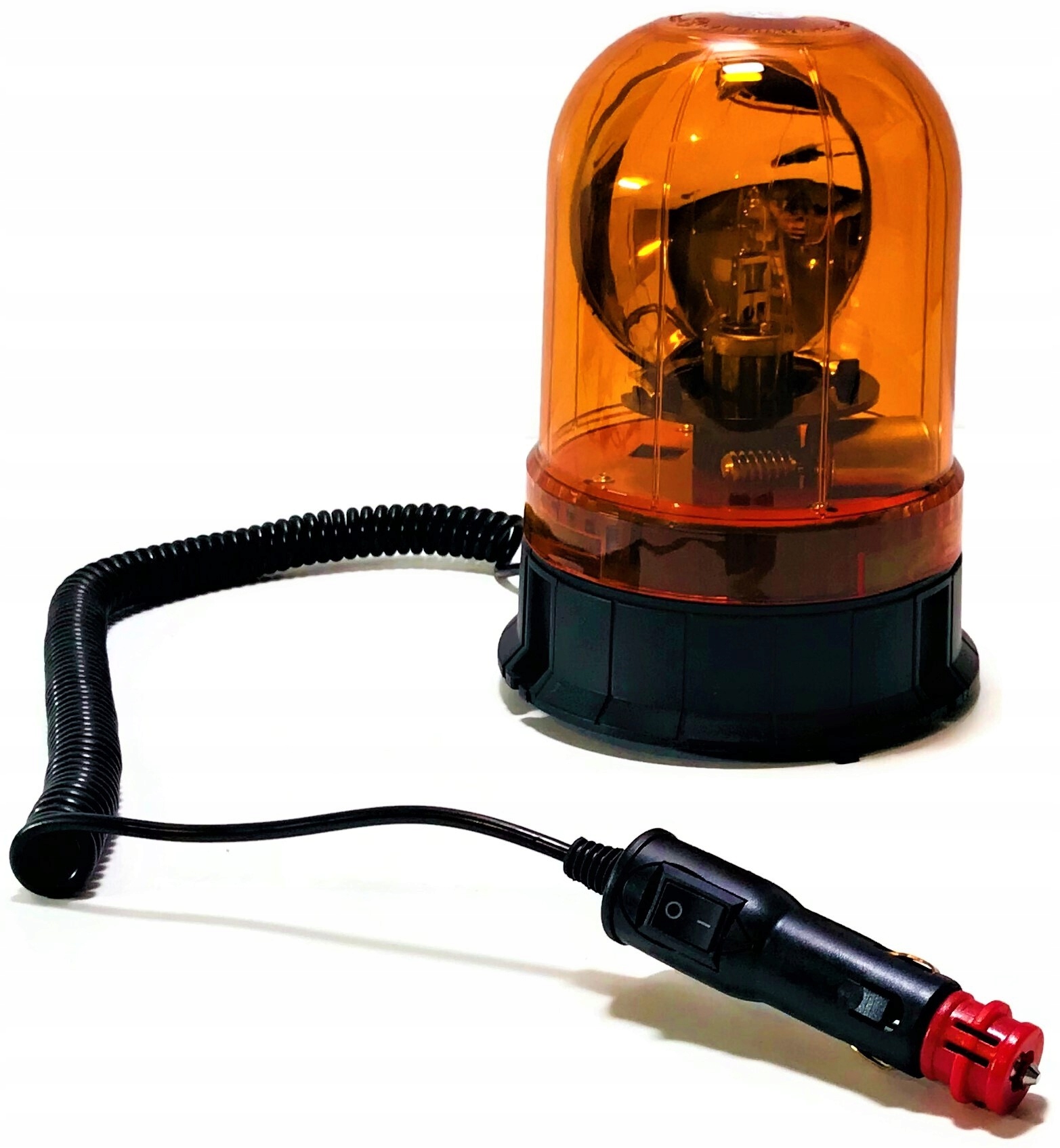 

Lampa Ostrzegawcza Kogut H1 Halogen Magnes 12v 24V