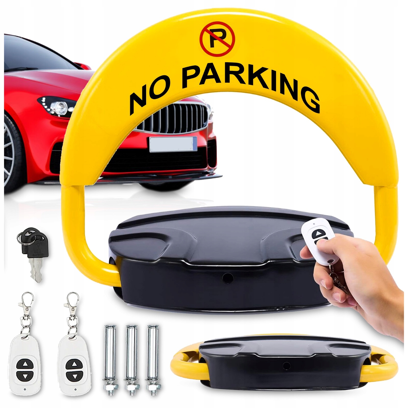 Skladacia Parkovacia Blokáda Parkovacieho Miesta S Diaľkovým Ovládaním