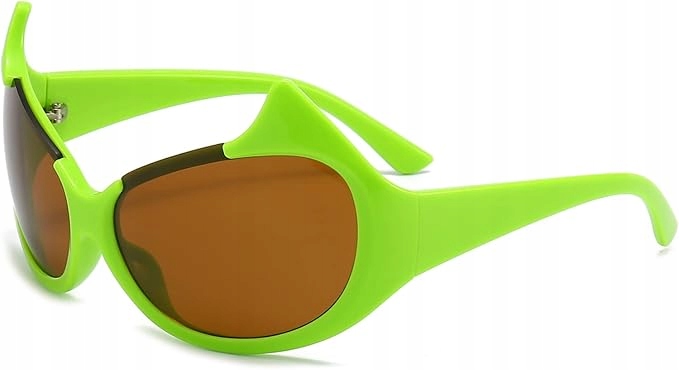 Dámské sluneční brýle kočičí oči retro Y2K, barevné