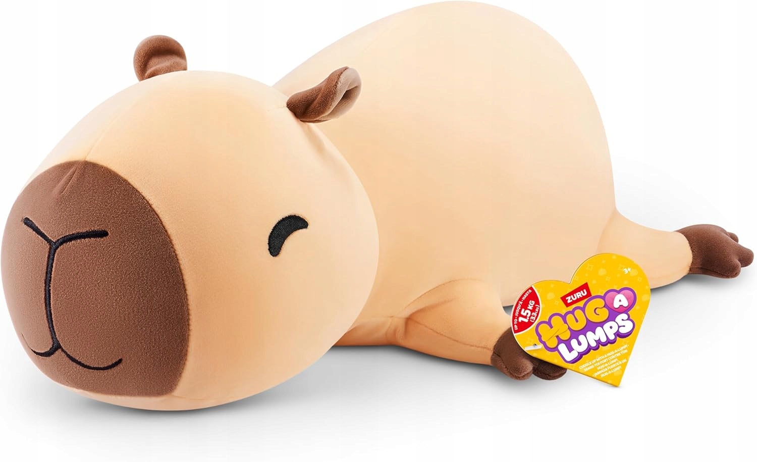 PLuszak, zabawka obciążeniowa, kapibara Connie 1,5 kg Hug-A-Lumps