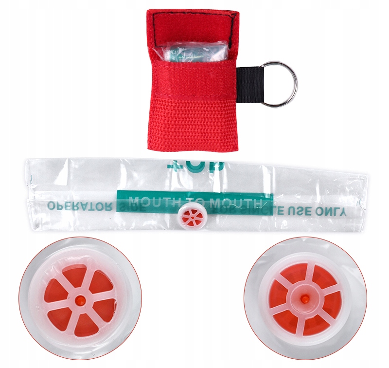 Maska ratownicza resuscytacja CPR pierwsza pomoc Model CPR Face Shield