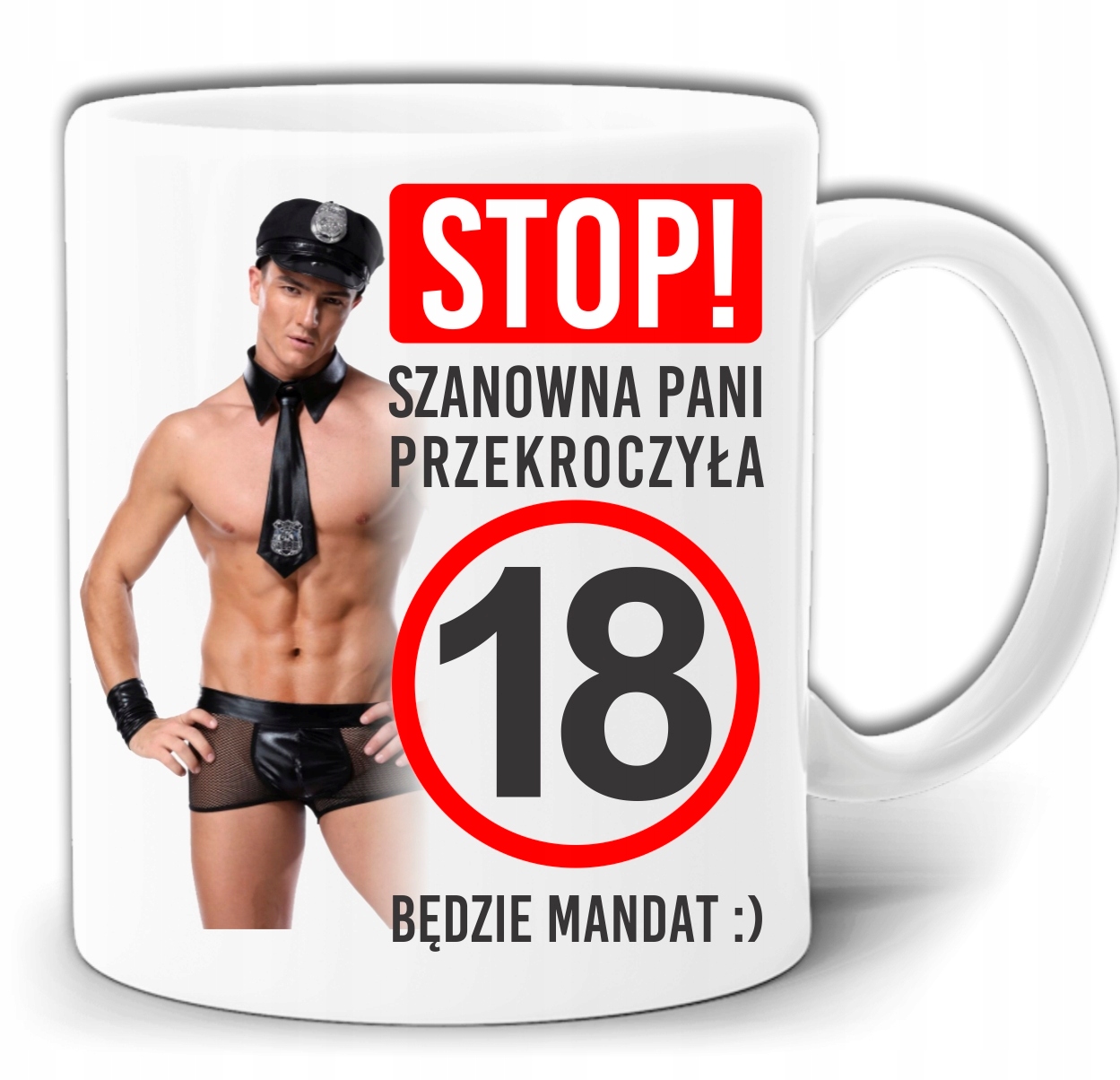 

18 Urodziny Prezent Śmieszny Kubek + Pudełko GW187