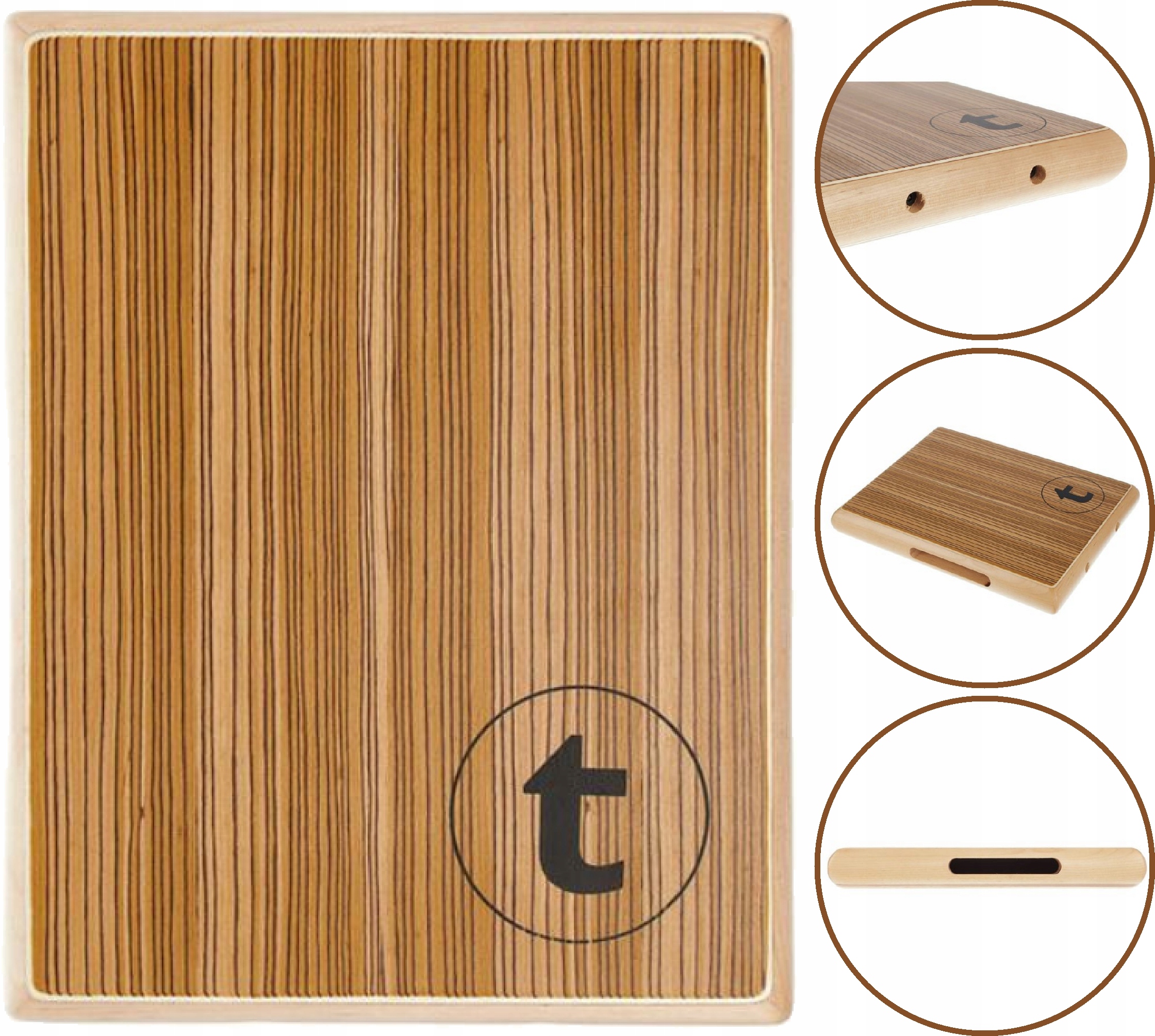Cajon Thomann TCA Flat z werblem kompaktowy