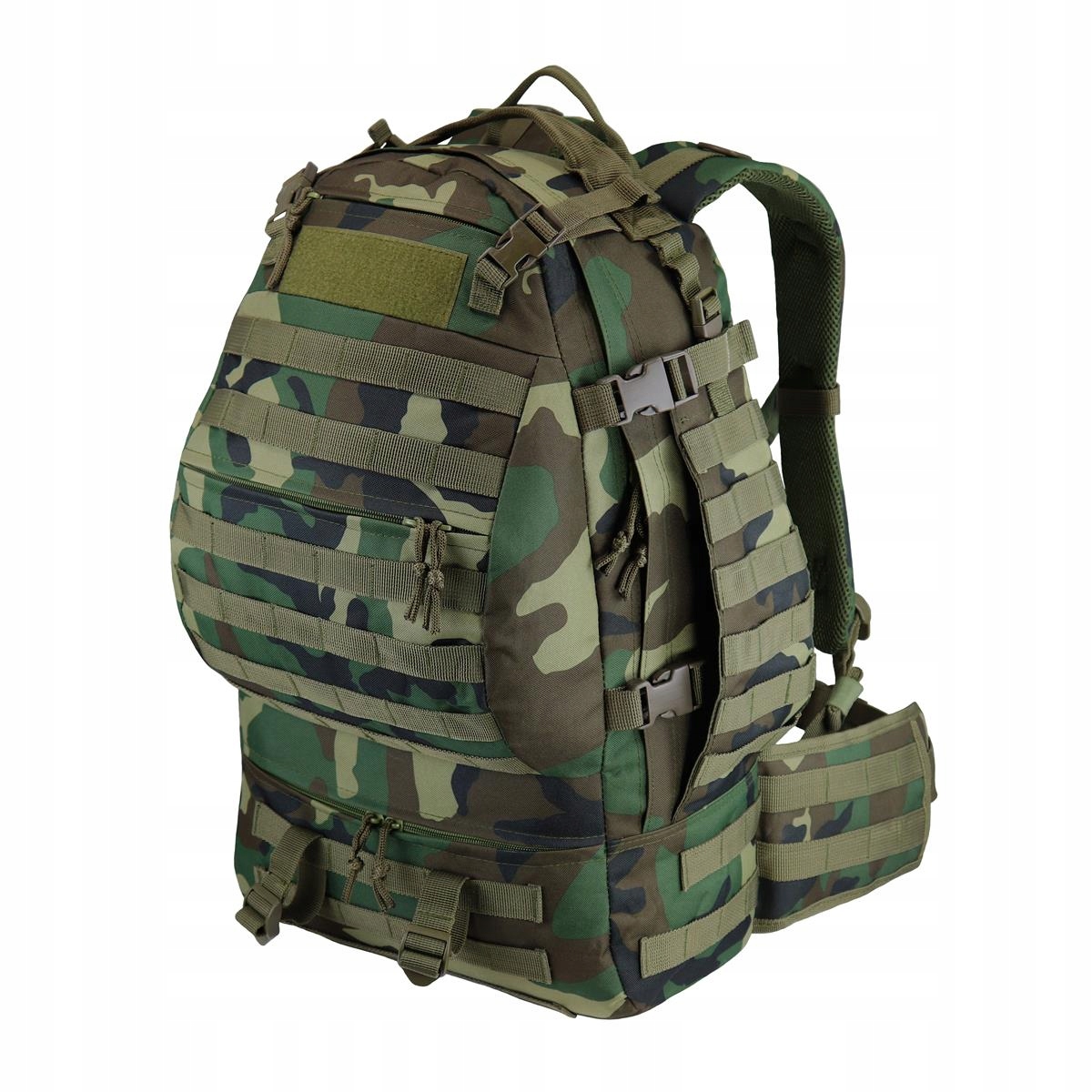 Batoh Camo Cargo 32L vojenský Molle survival M81 Us Woodland