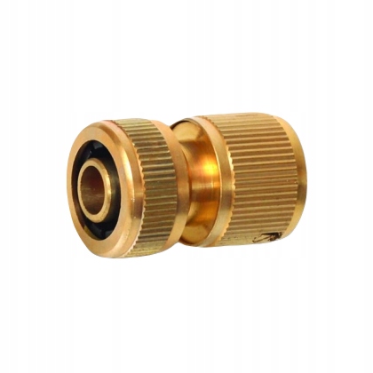 

Szybkozłączka Ogrodowa Mosiężna 3/4" Bez Stop