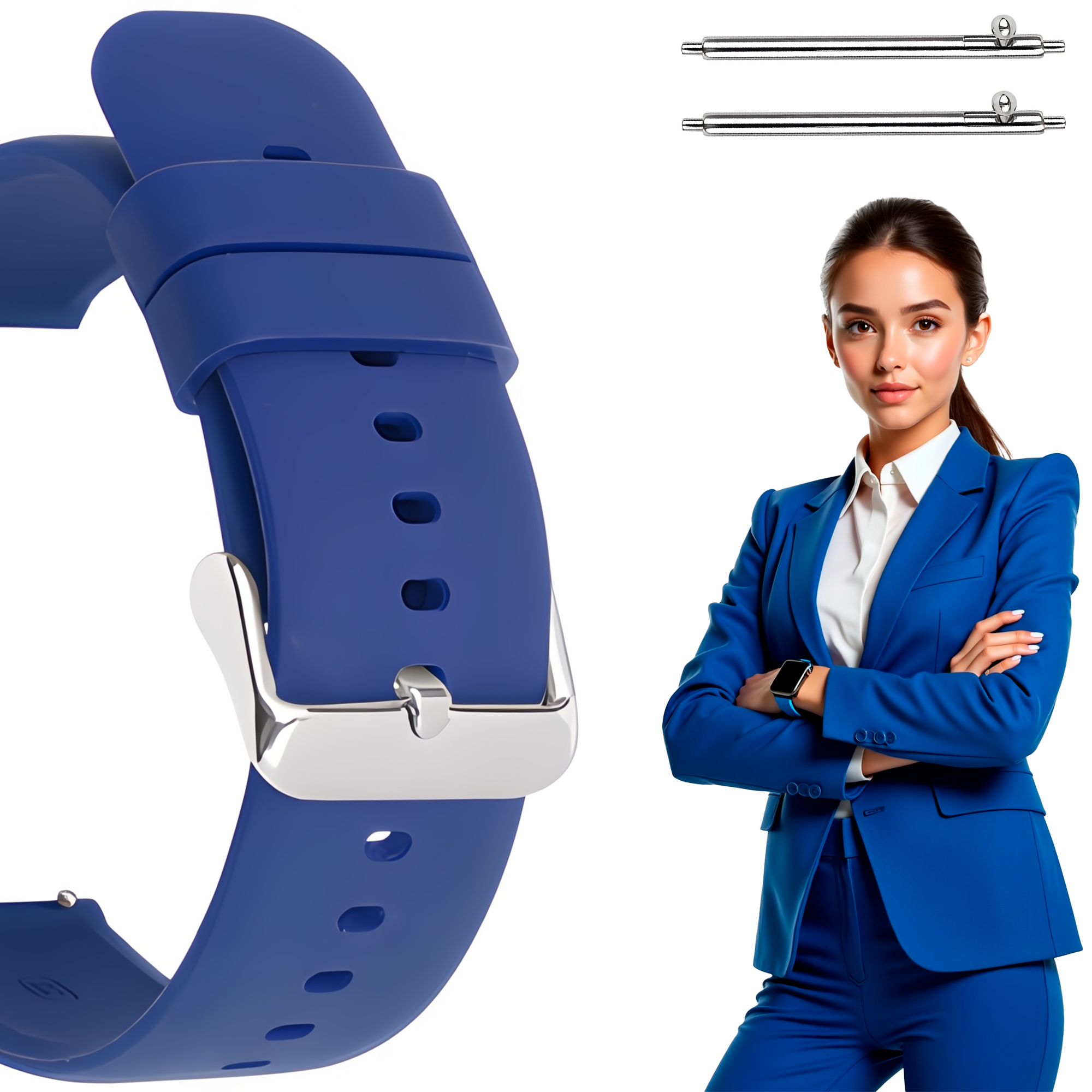 Remienok na hodinky Remienok na inteligentné hodinky 18 mm, univerzálny