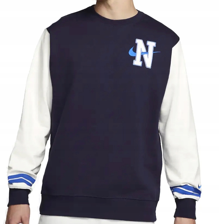 Pánská Mikina Nike Sportswear Varsity Retro Fleece Sweatshirt DX5680-498 Xs