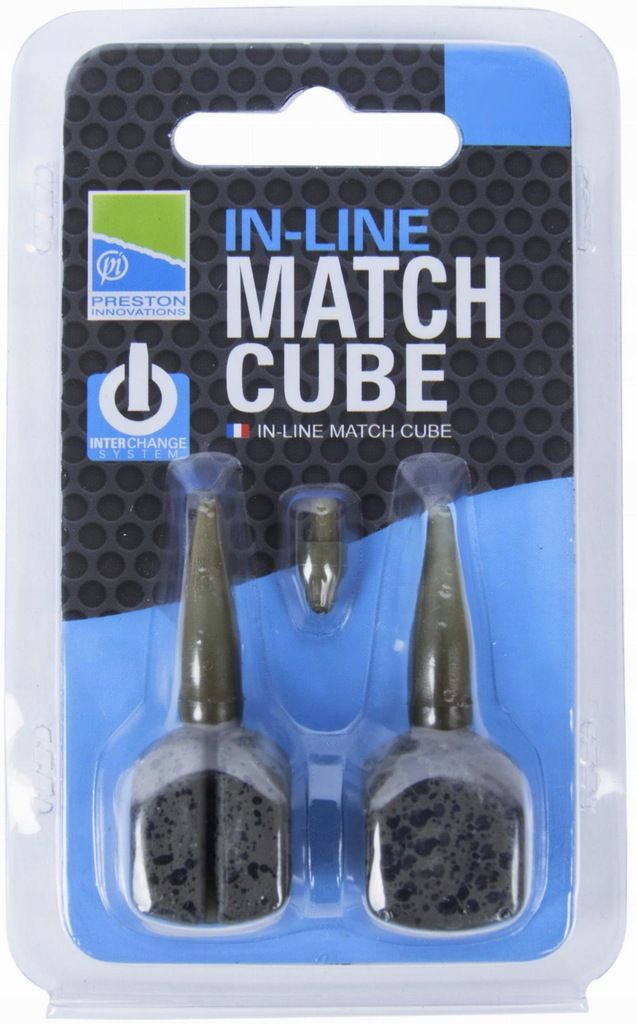 Ciężarki Preston In-line Match Cube 15g 2szt