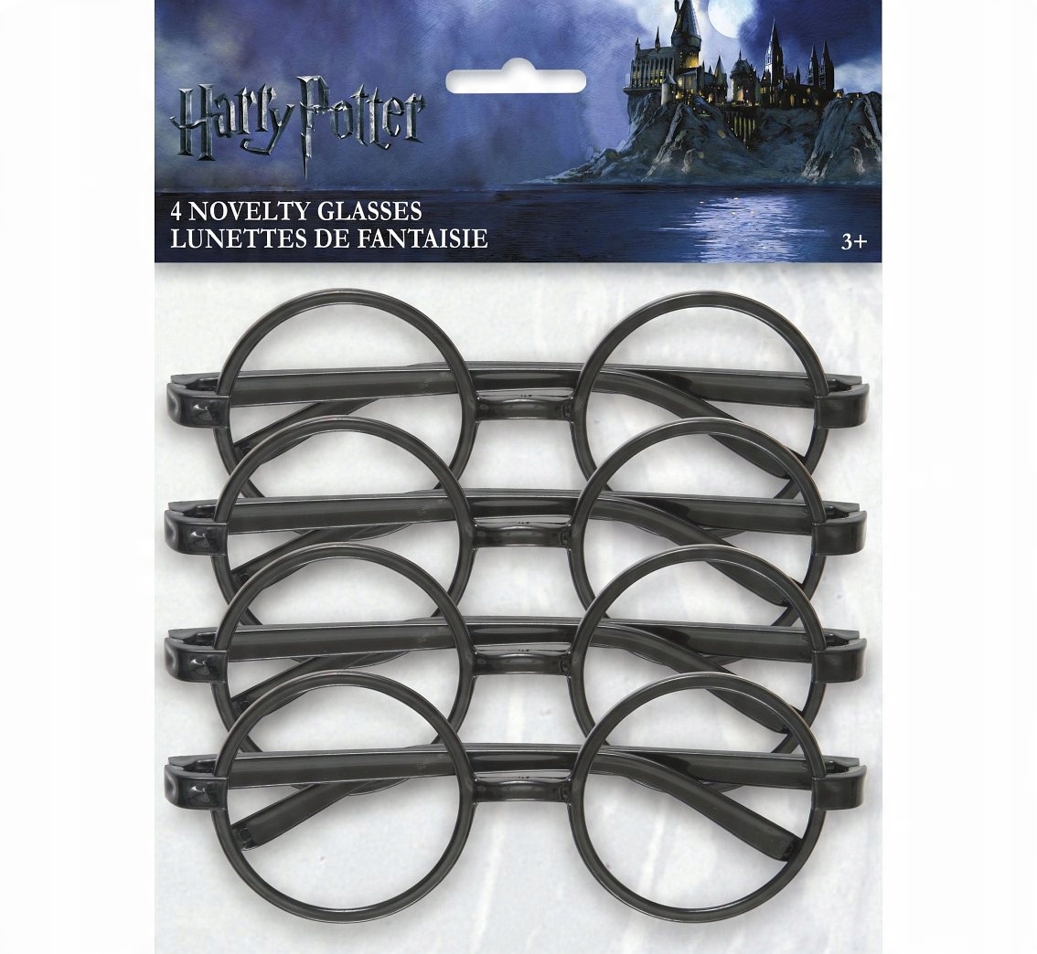 

Okulary strój Harry Potter plastikowe oprawki 4szt