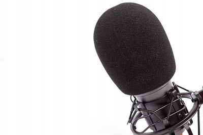 GĄBKA OSŁONA DO MIKROFONU POP FILTR Kolor czarny