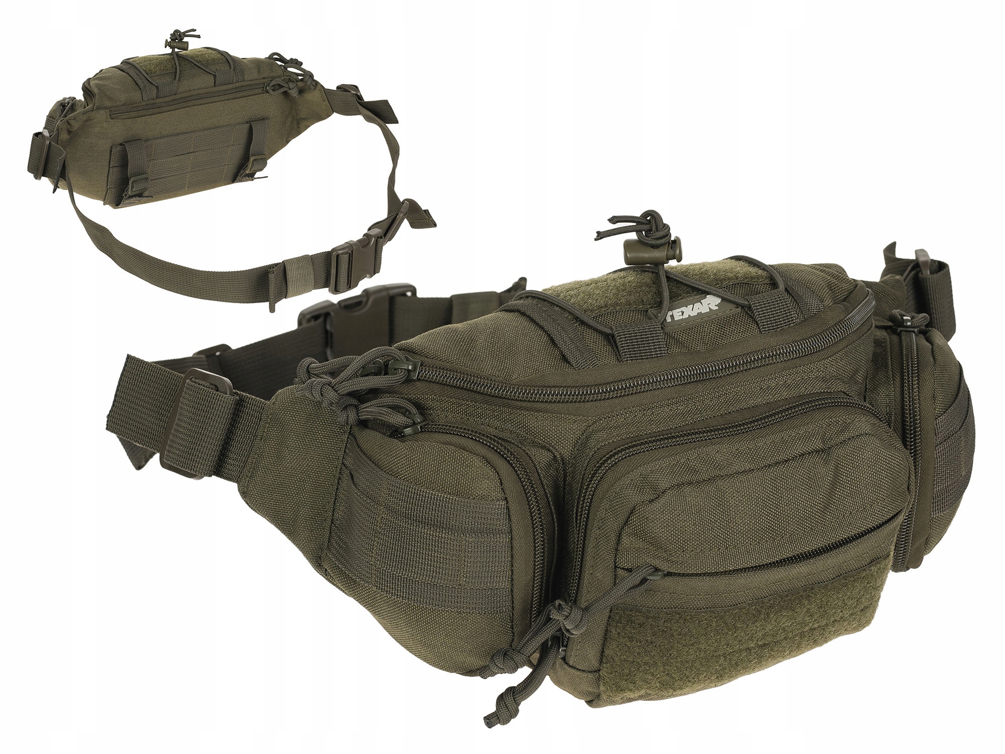 Ledvinka Bederní taška na opasek Molle Pánská taška Texar Hip Bag Olive