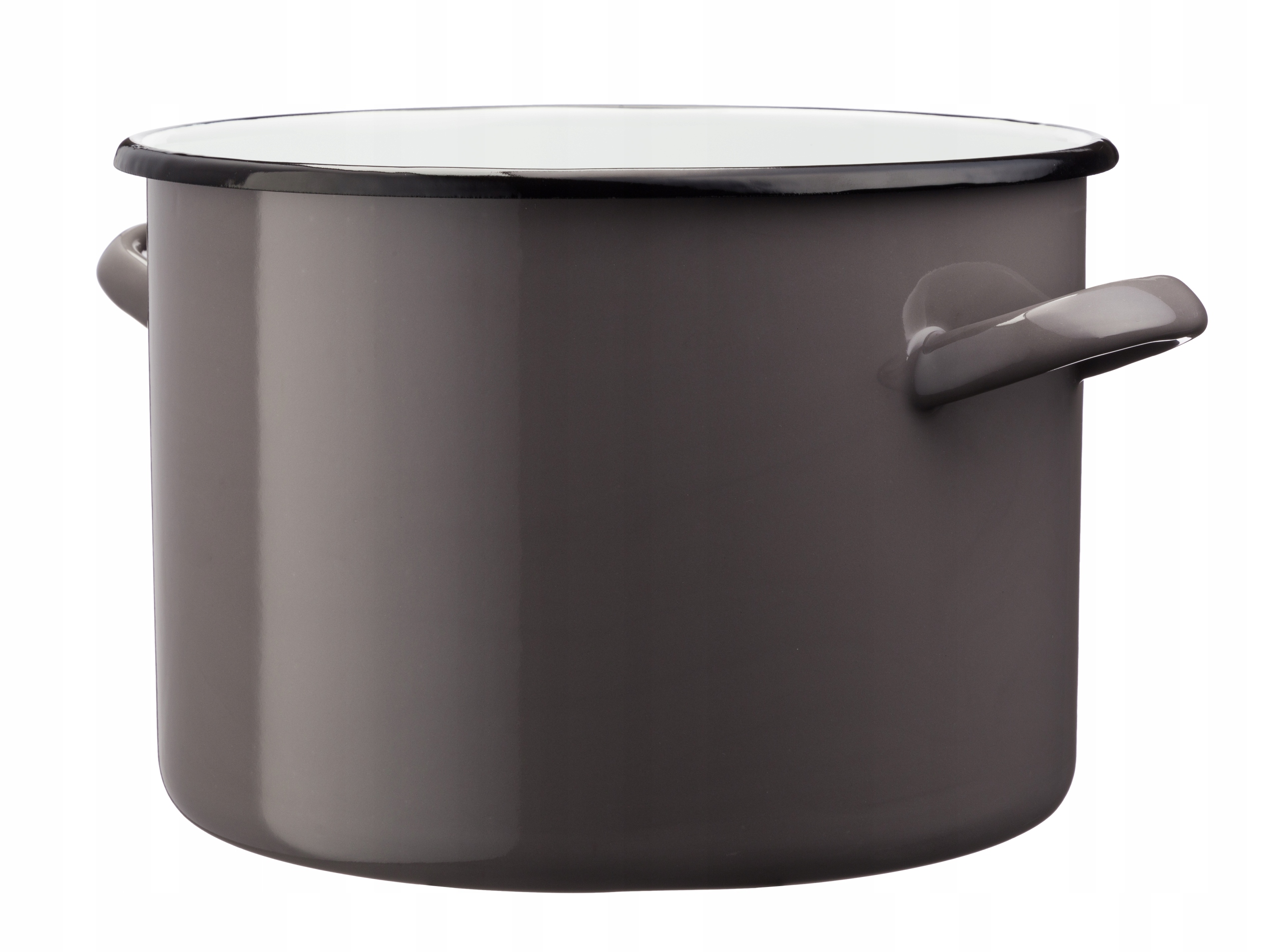 

Garnek emaliowany duży 7L 24cm szary Gusto Galicja