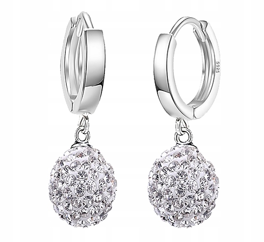 SREBRNY KOMPLET BIŻUTERII 925 DAMSKIEJ ŚLICZNE CYRKONIE SWAROVSKI + GRAWER Rodzaj Rękodzieło Wyrób jubilerski