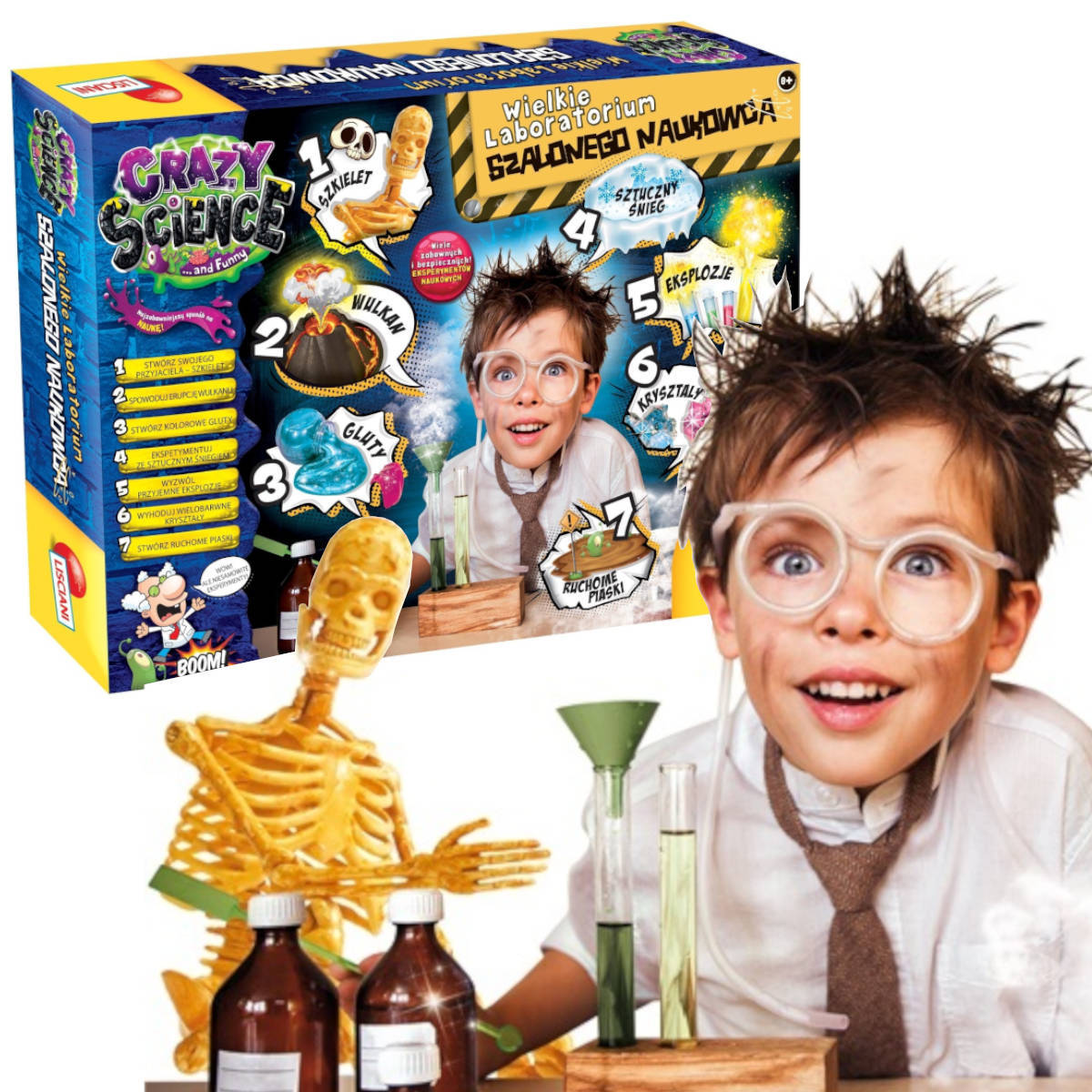 

Wielkie Laboratorium Szalonego Naukowca Lisciani