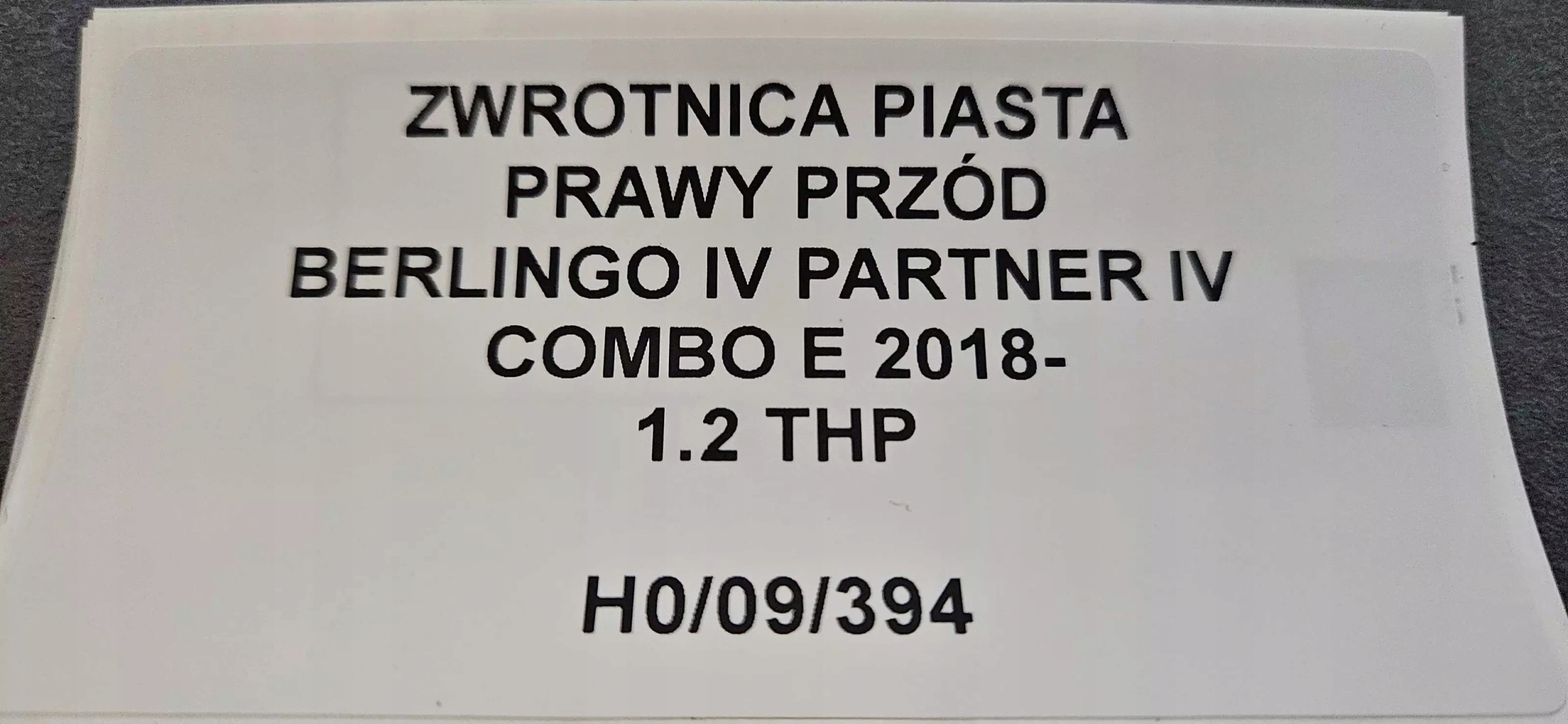 Mozzo FUSELLO perno mozzo Destra Anteriore BERLINGO IV PARTNER