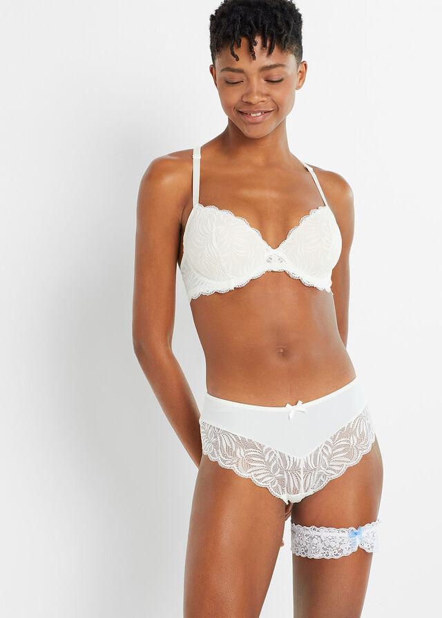 BODYFLIRT PODWIĄZKA Z NIEBIESKĄ KOKARDKĄ__48/50 Marka Bonprix