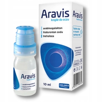 

Aravis nawilżające krople do oczu, 10 ml