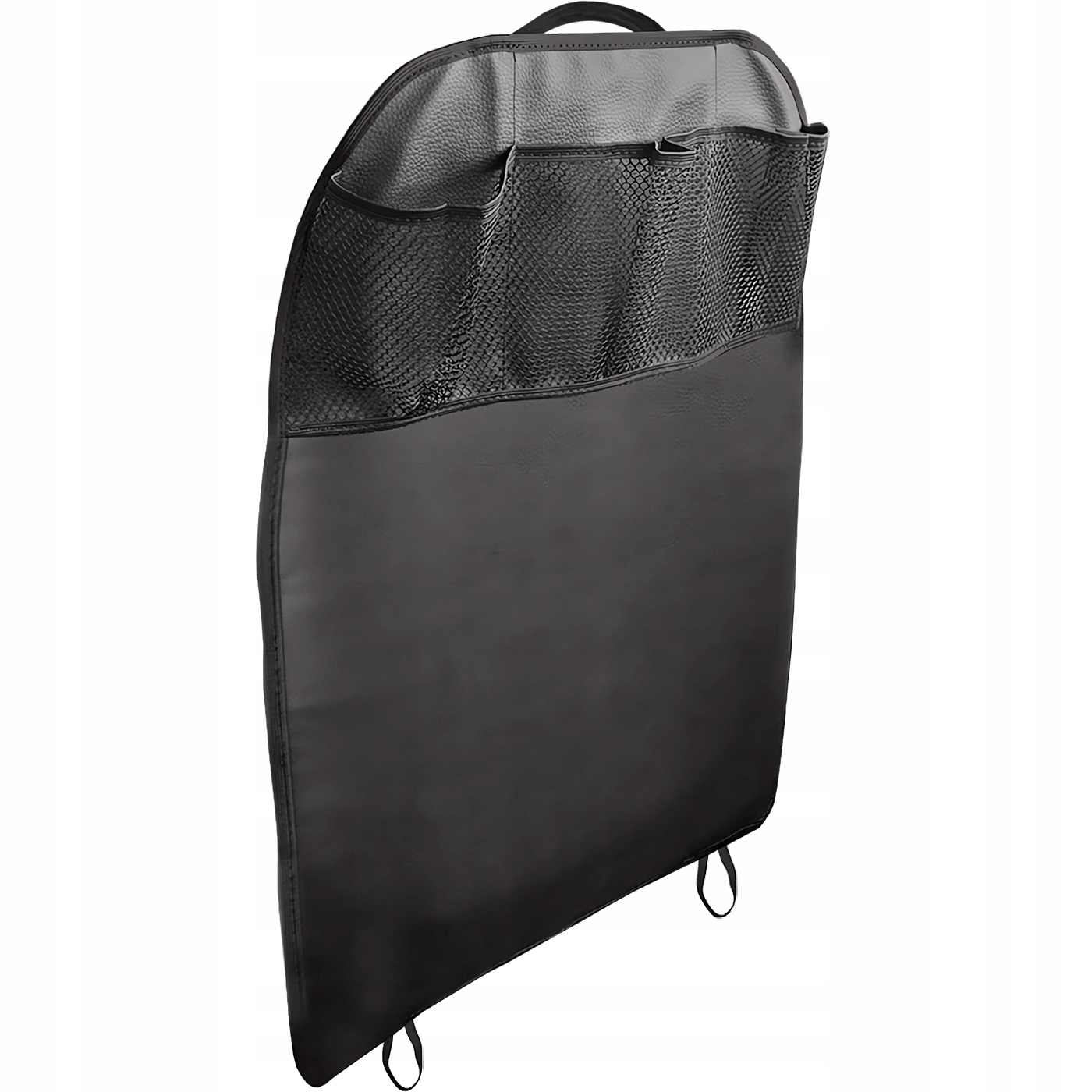 Organizer Czarny Skaj Mata Osłona Na Tył Fotela