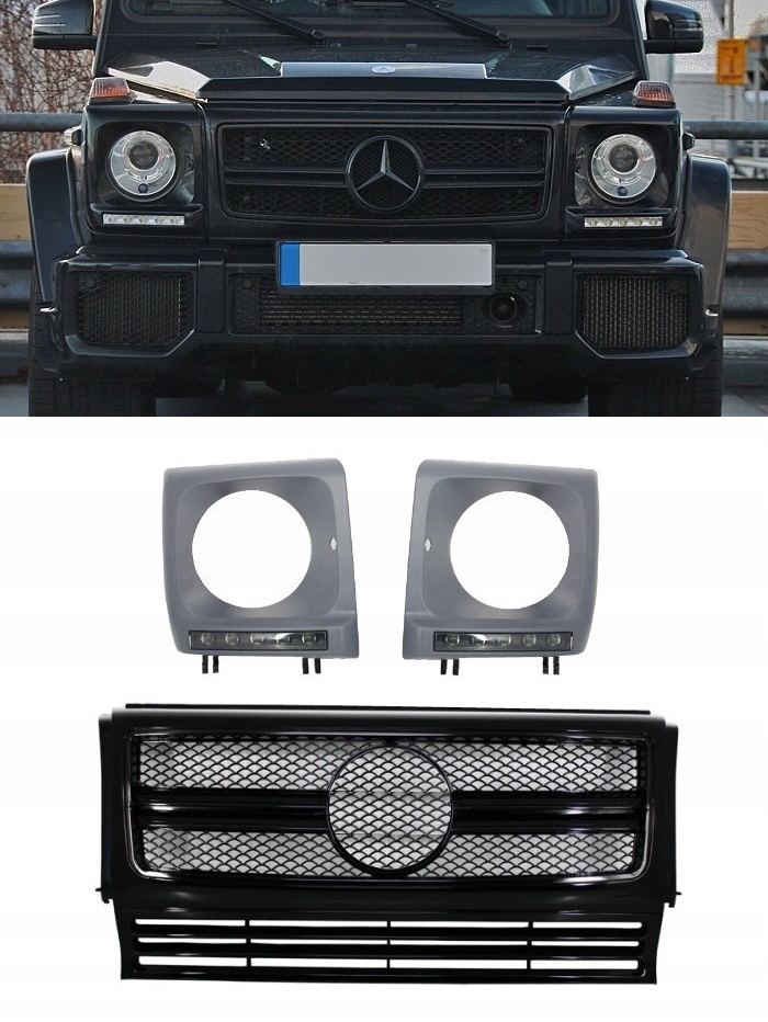 GRILL PANAMERICANA RAMKI MERCEDES G W463 90-12 G63