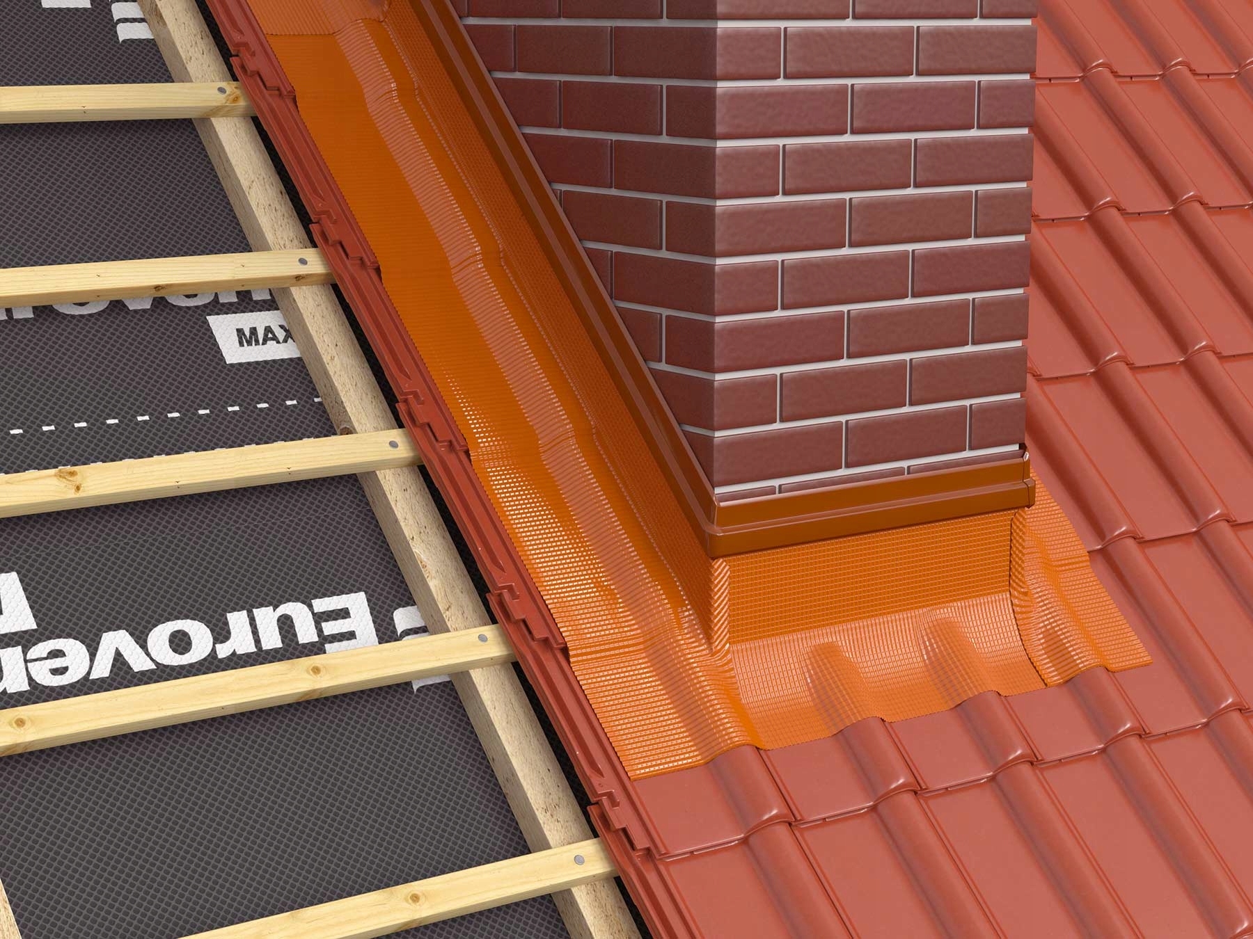 TAŚMA KOMINOWA Eurovent Flex Standard PB ral 9005 Długość 5 m