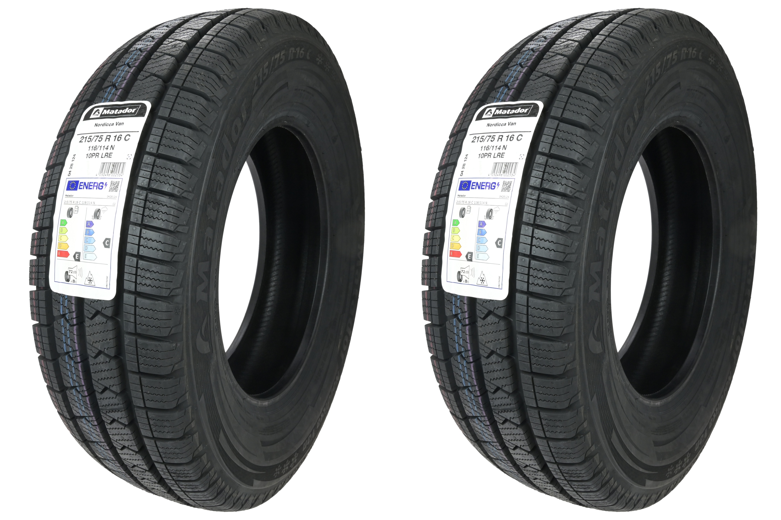 

2 x 215/75R16C 116/114N Nordicca Van Matador Zima