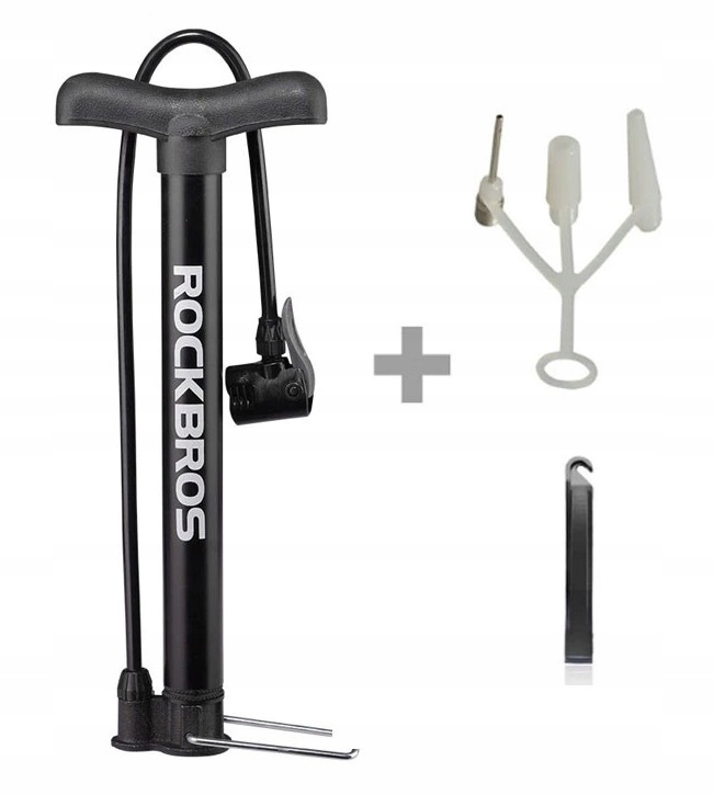 ROCKBROS МОЩНЫЙ МЕТАЛЛИЧЕСКИЙ ВЕЛОСИПЕДНЫЙ НАСОС С ИГЛОЙ HQ