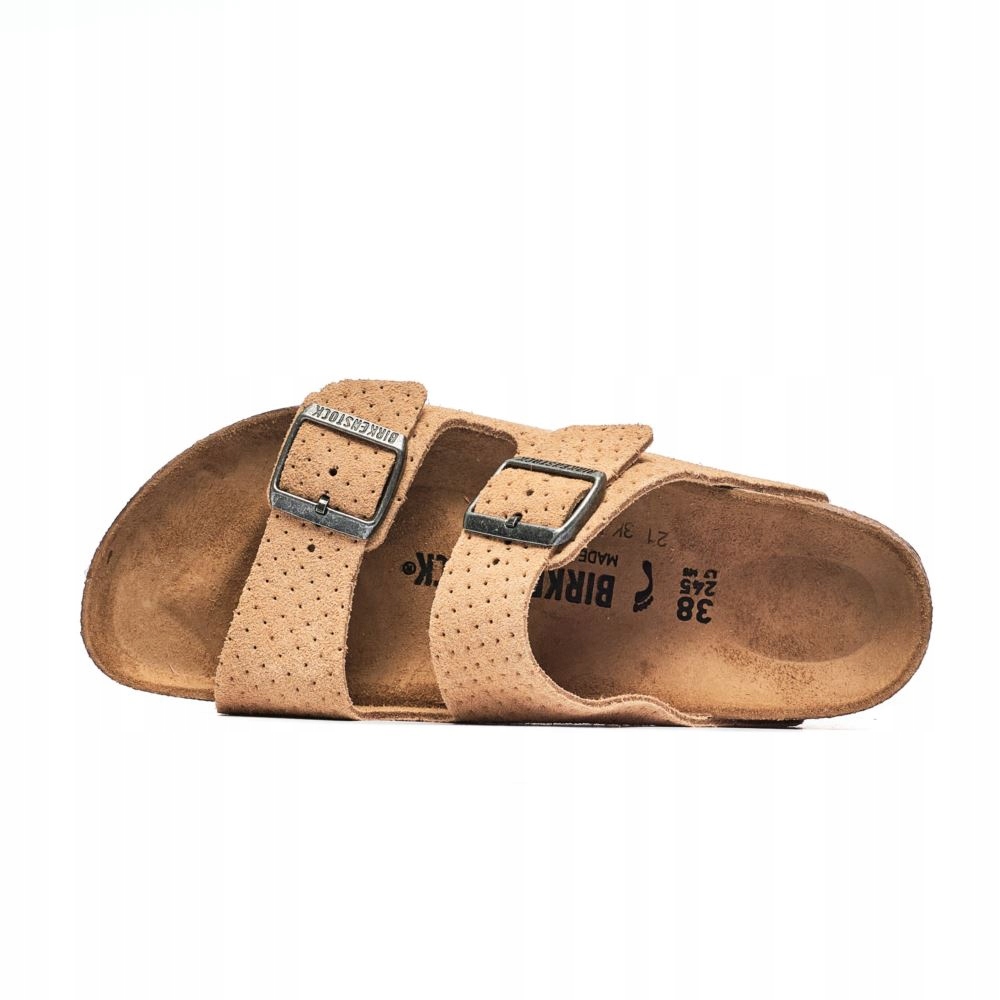 Klapki Birkenstock Arizona LEVE Dotted New Beige 1027066 40 Marka BIRKENSTOCK