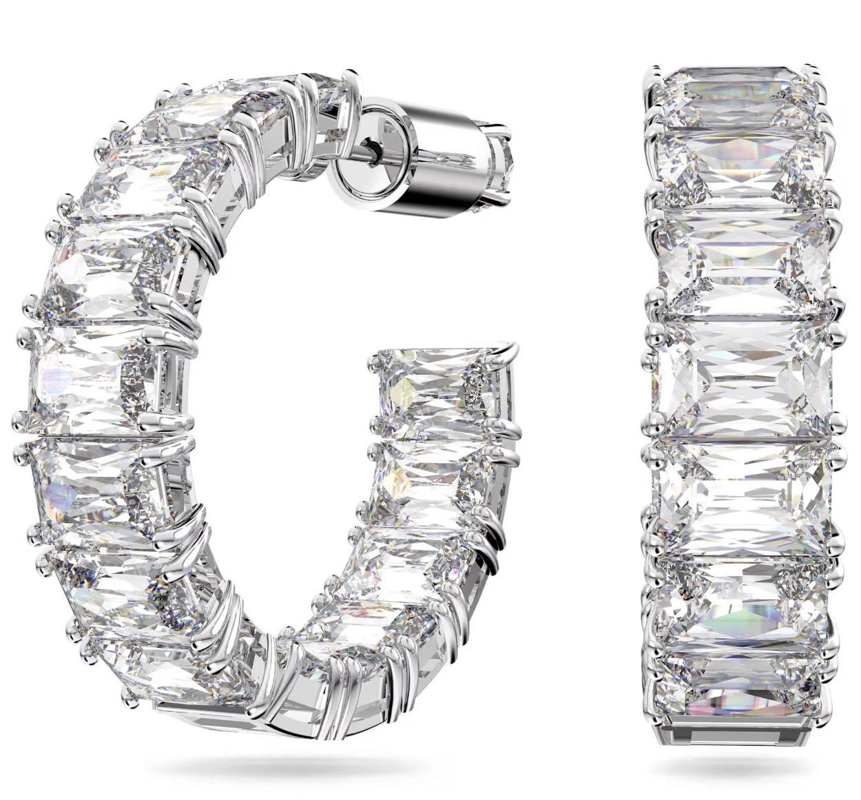 Náušnice Swarovski 5612673 Millenia Kreole S Krystaly