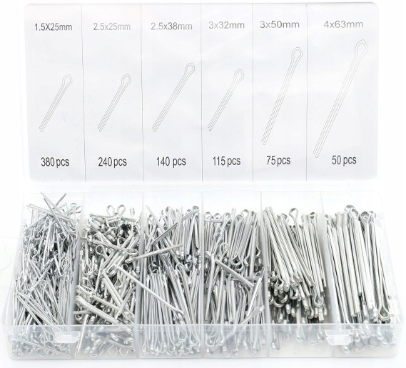 ZAWLECZKI PROSTE ZESTAW ZAWLECZEK ROZGINANYCH 1000