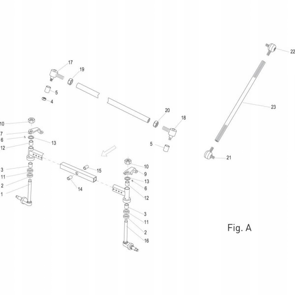 898355M91GP Ramię sterujące Producent części Gopart