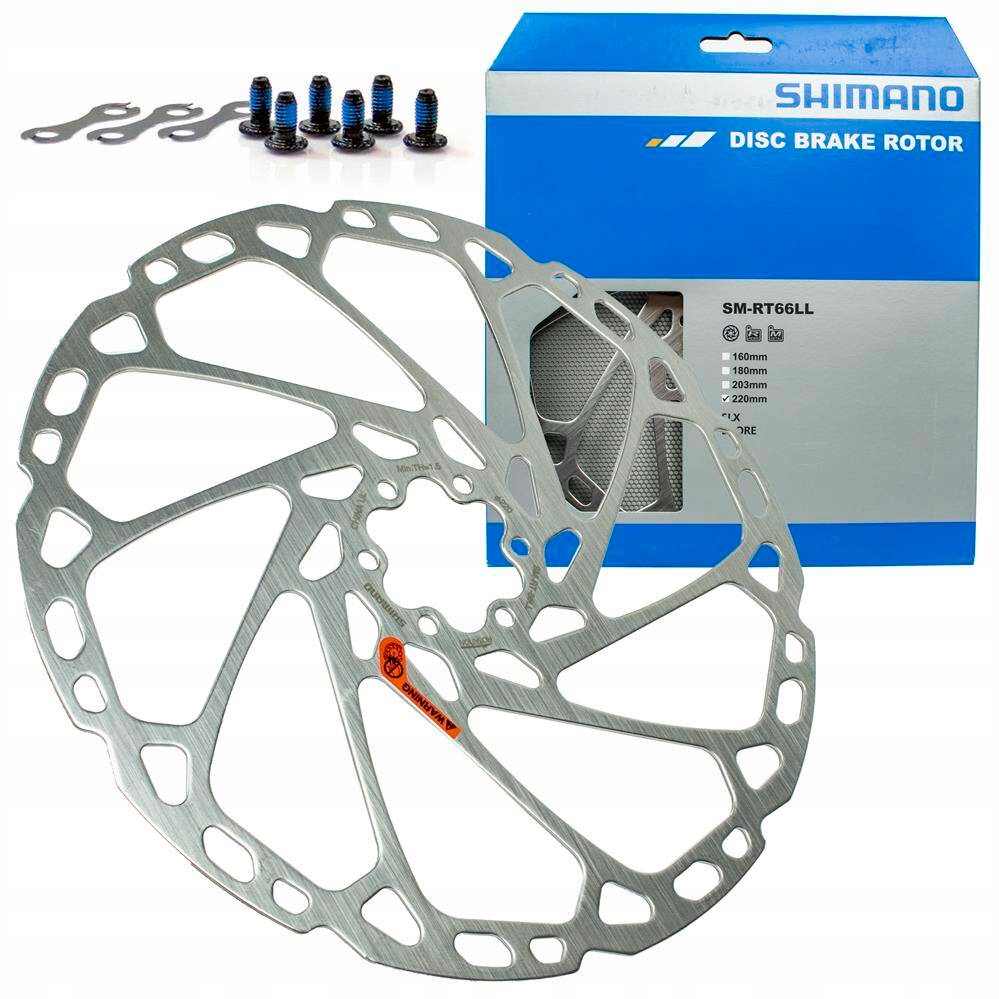 Brzdový kotouč Shimano SM-RT66-M 220 mm 6 šroubů